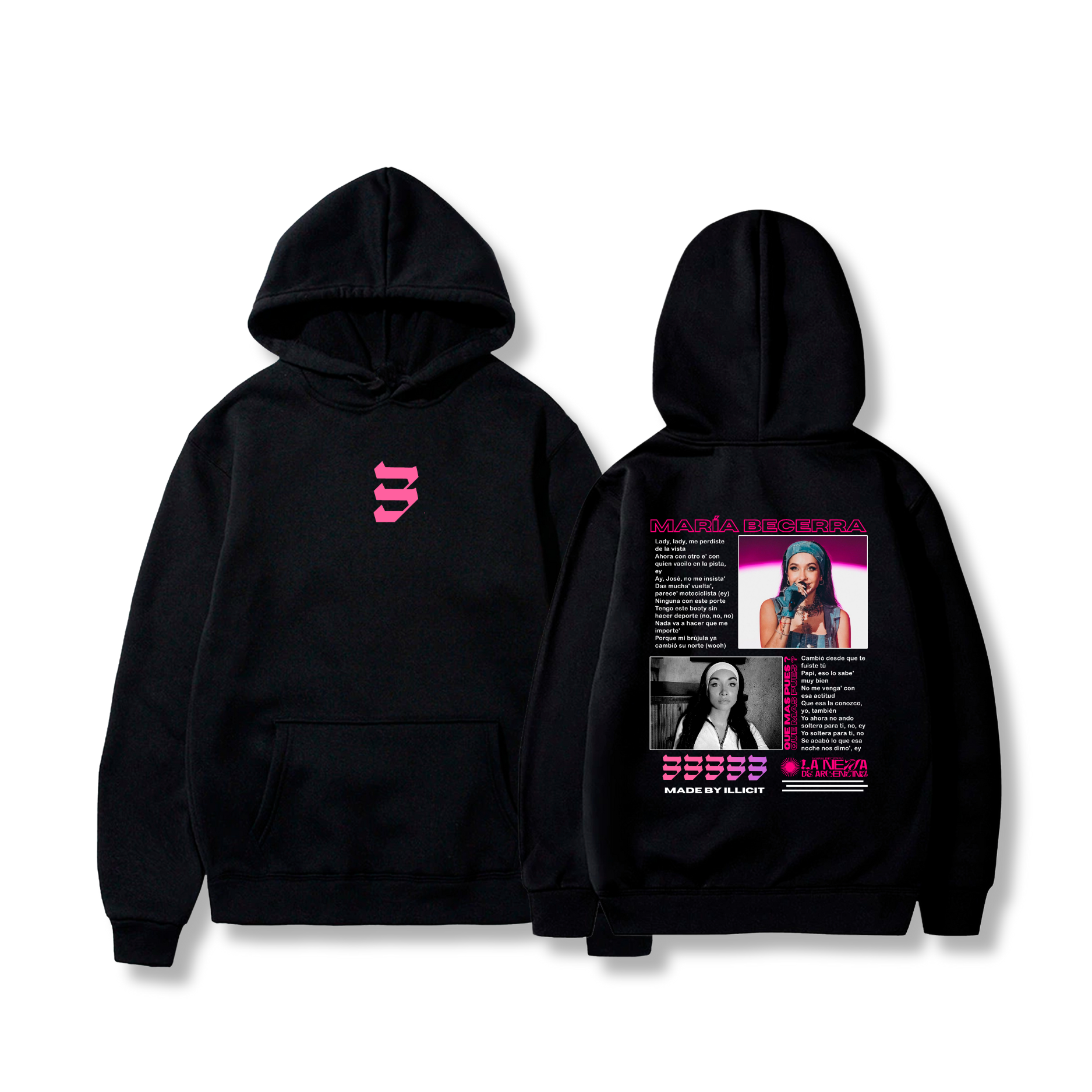 Hoodie María Becerra - Urban Merch