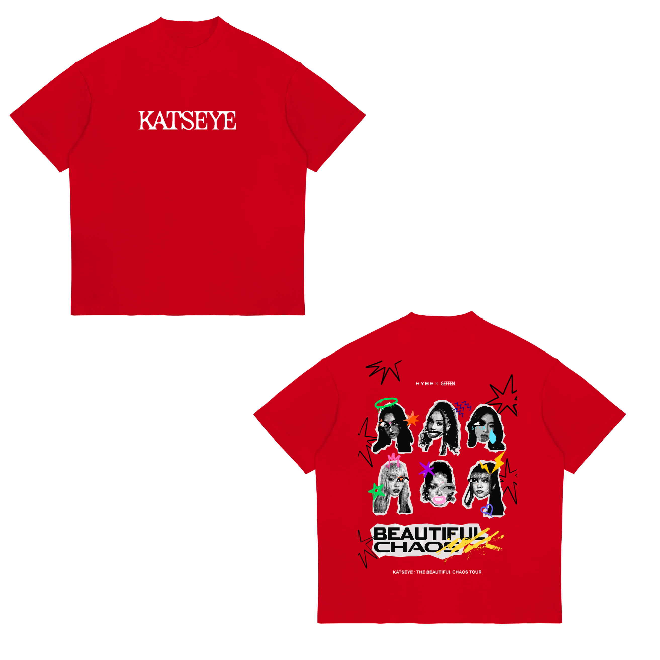 Camisa Beautiful Chaos 18 - Katseye