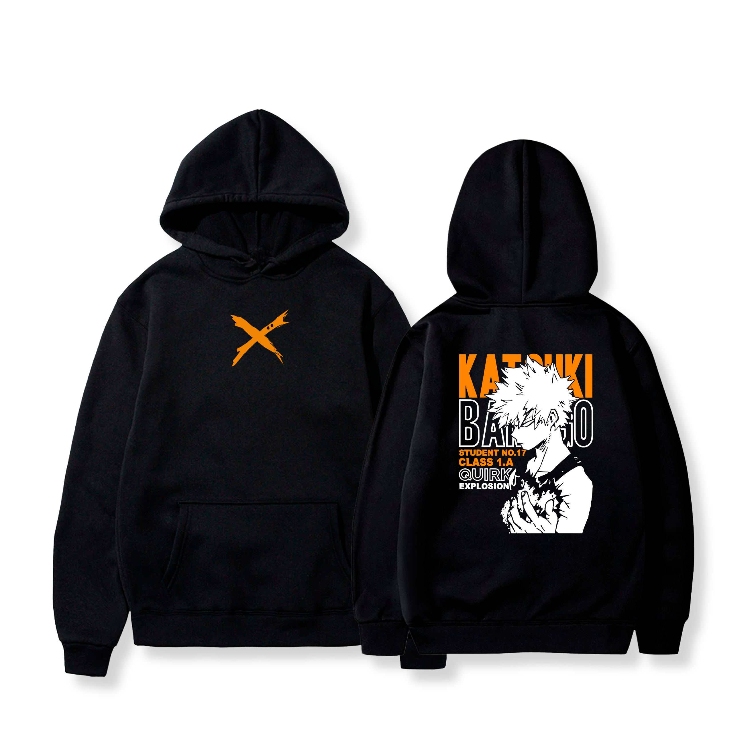 Hoodie Katsuki Bakugo 38 - My Hero Academia