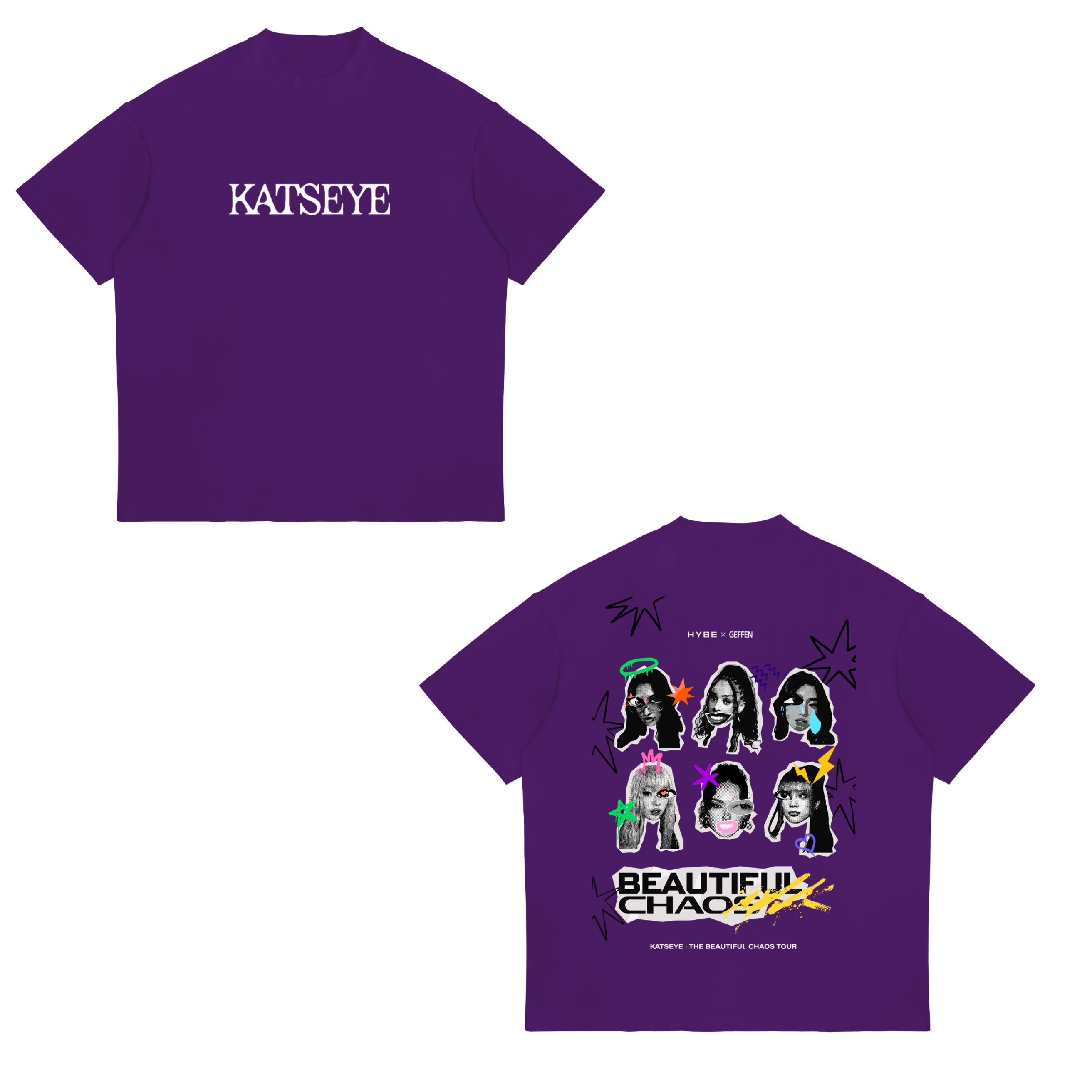 Camisa Beautiful Chaos 18 - Katseye