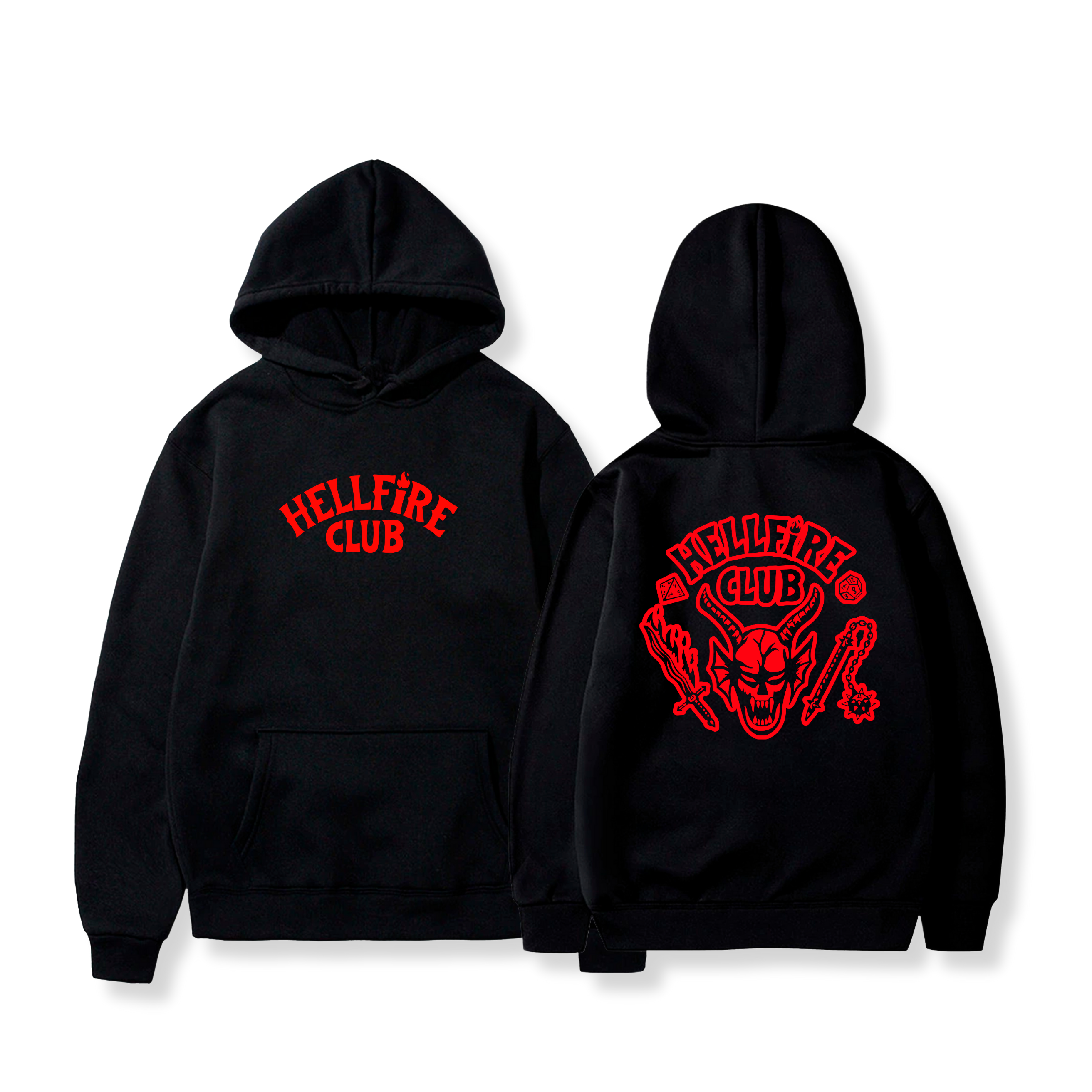 Hoodie Hellfire Club 32 - Stranger things