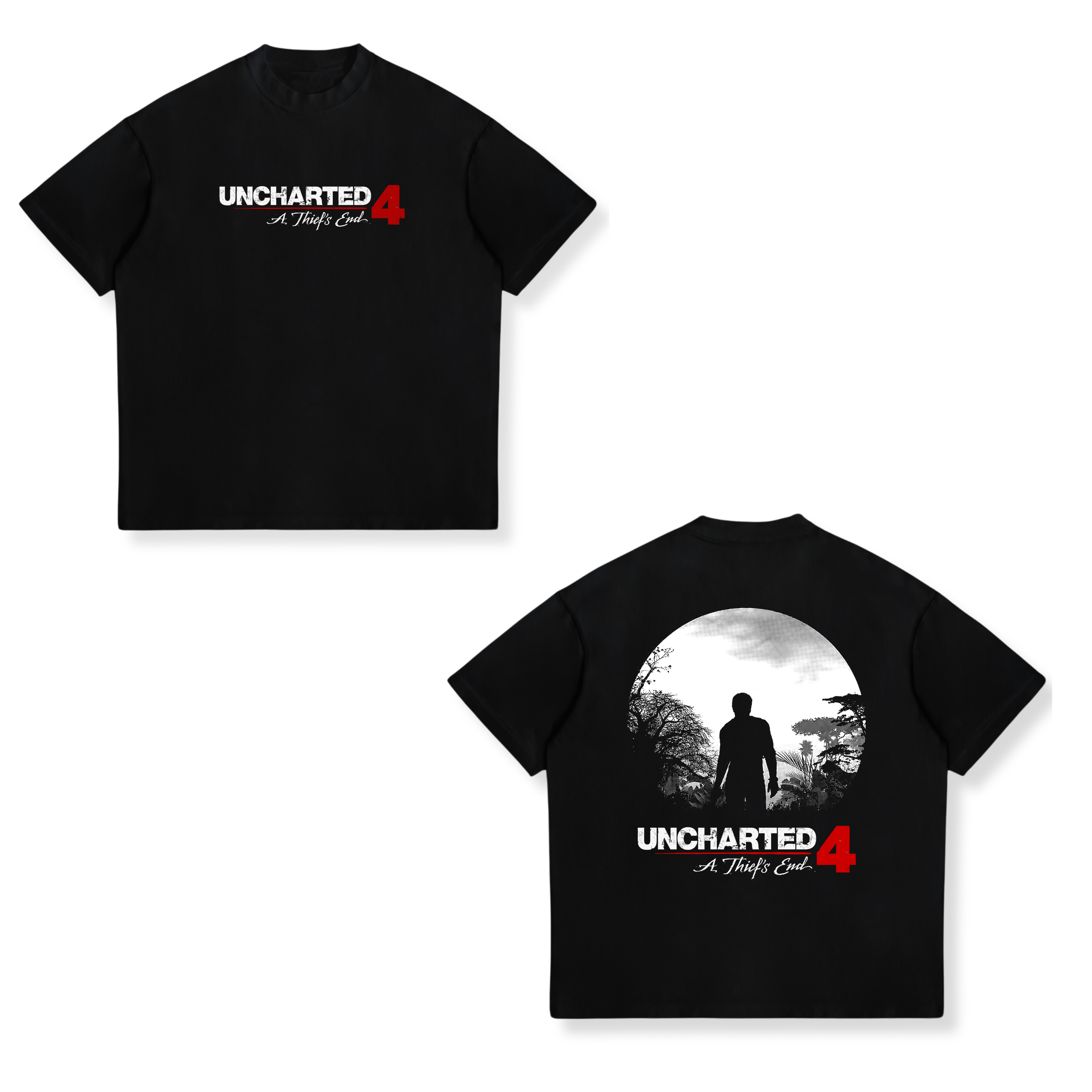 Camisa Uncharted 4: A Thief's End. 19 - Uncharted