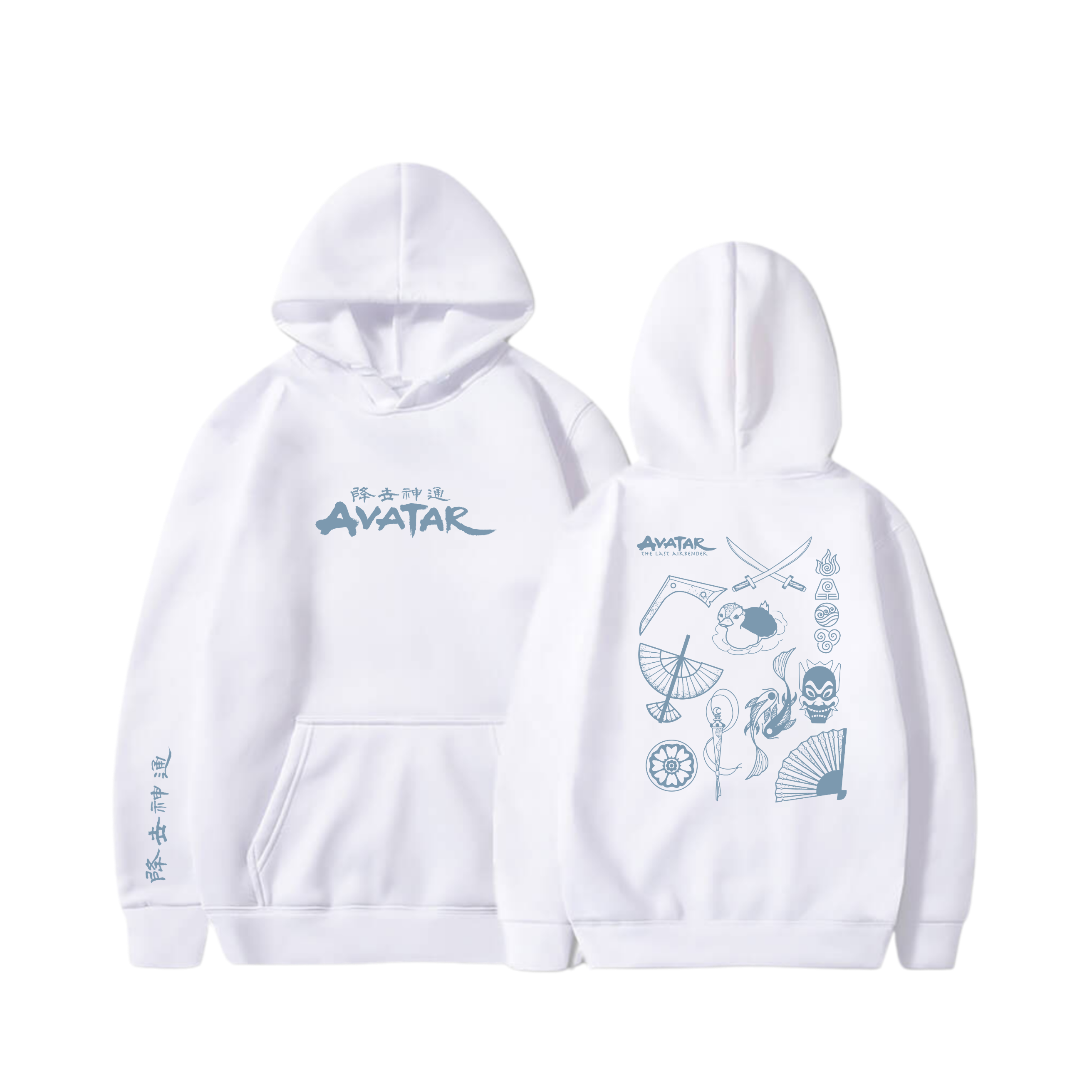 Hoodie Diseños artísticos 34 - Avatar: la leyenda de Aang