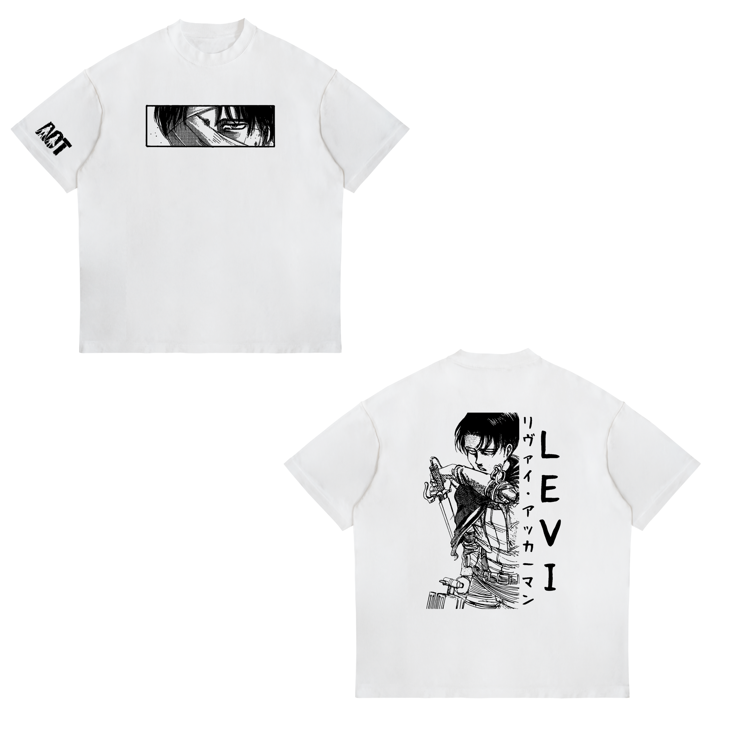 Camisa Levi Ackerman 43 - Attack On Titan