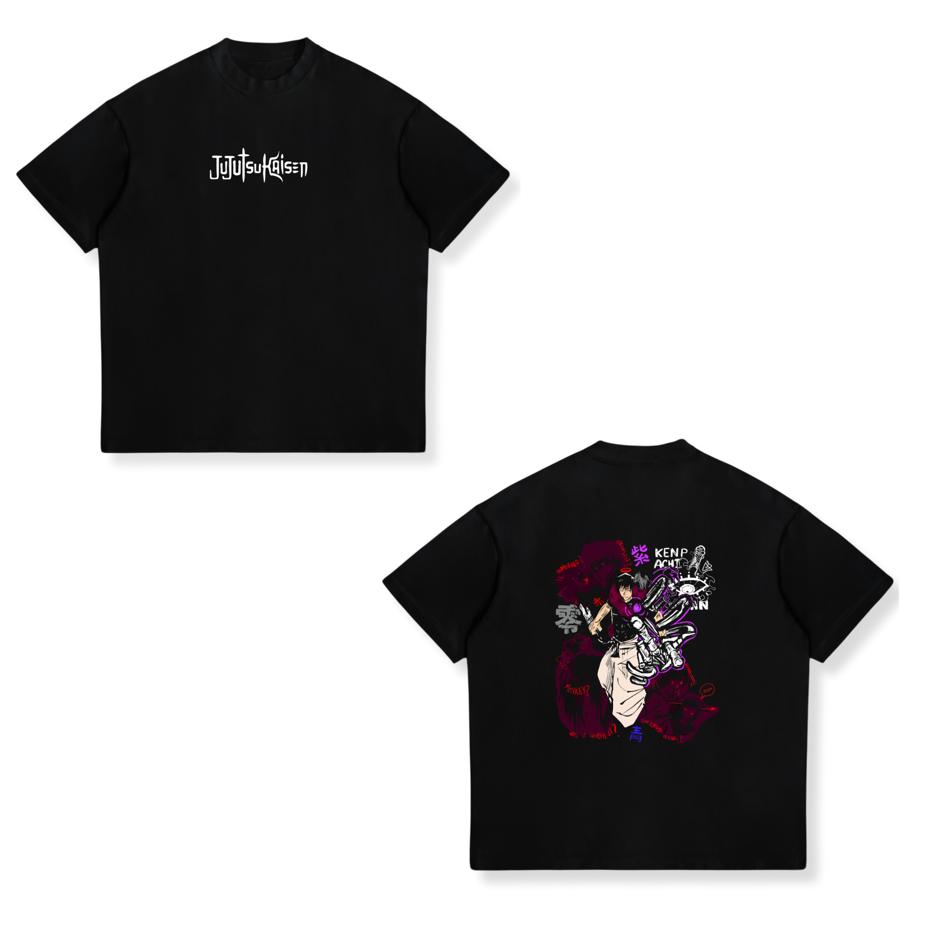 Camisa Toji Fushiguro 28 - Jujutsu Kaisen