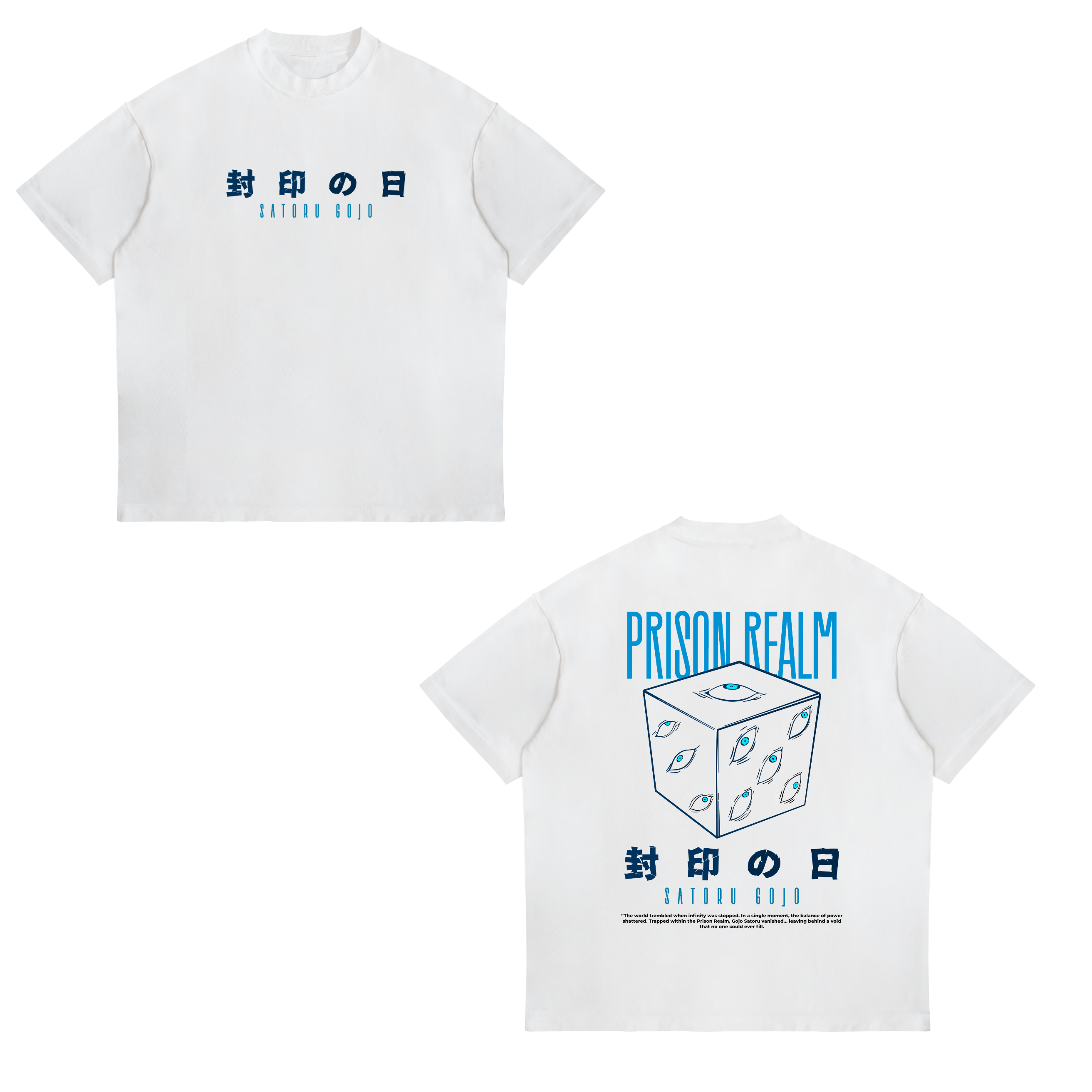 Camisa Prison Realm 57 - Jujutsu Kaisen