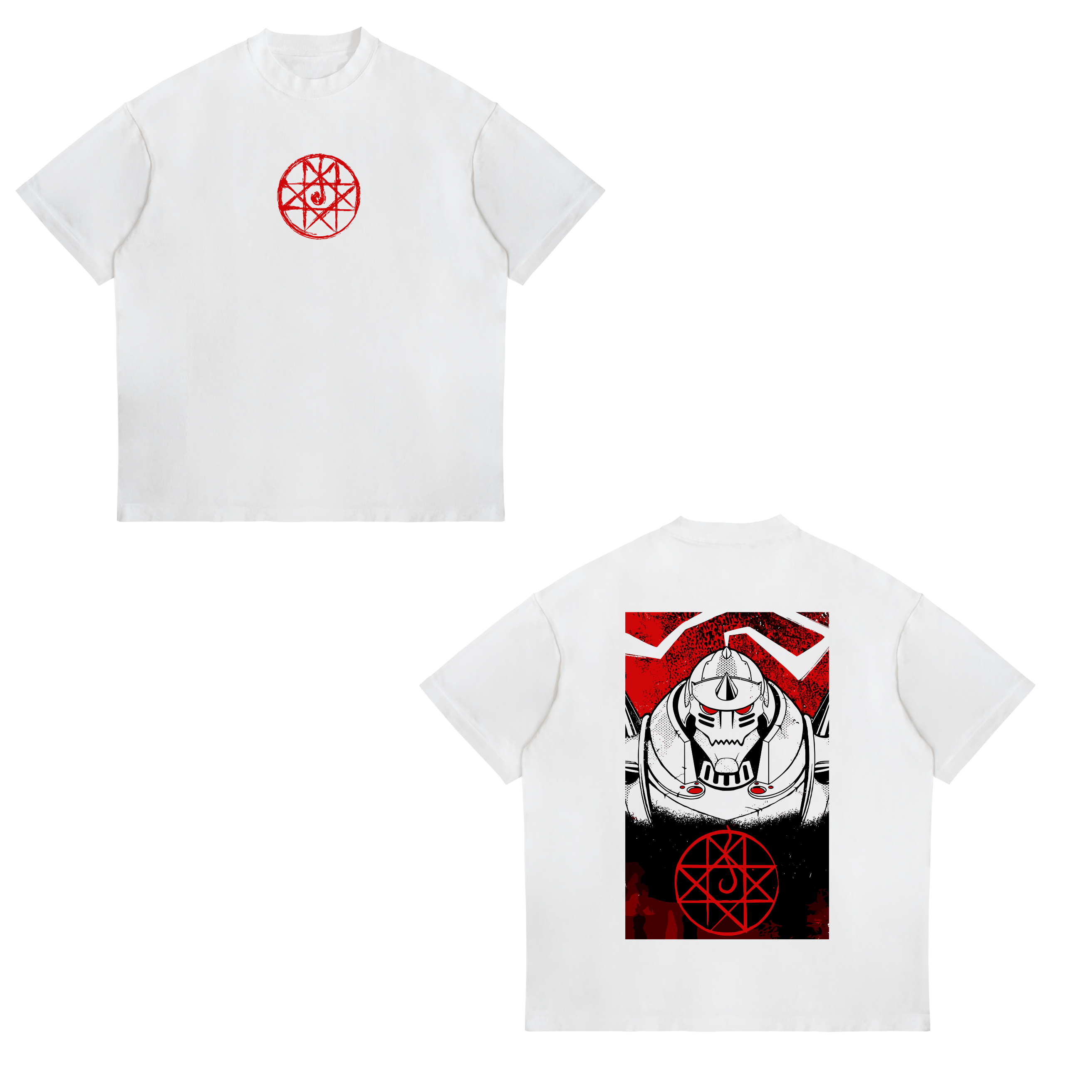 Camisa Alphonse Elric 25 - Full Metal Alchemist