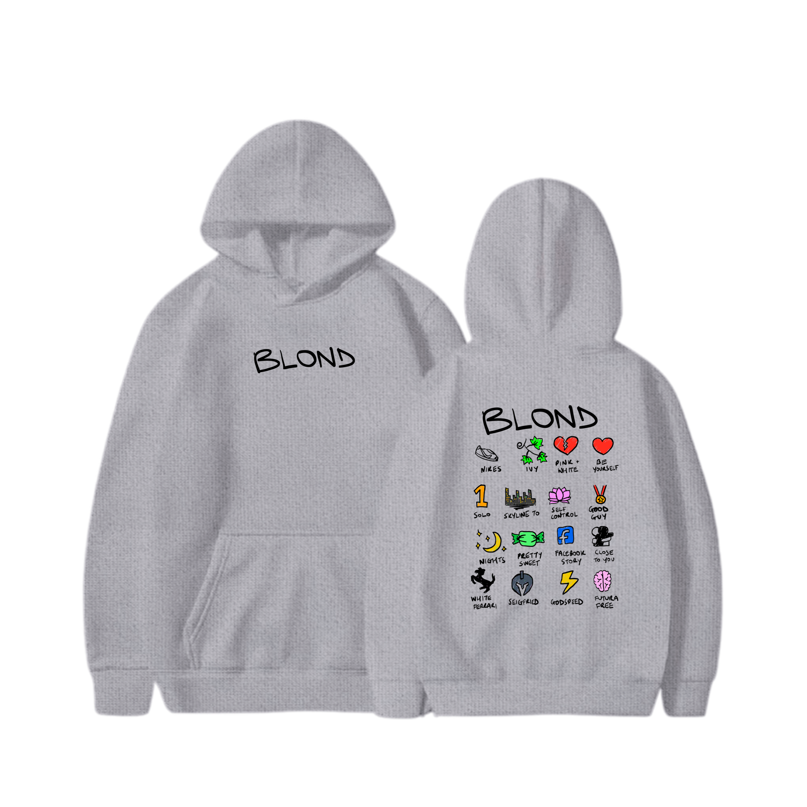 Hoodie Tracklist Blonde  21 - Frank Ocean