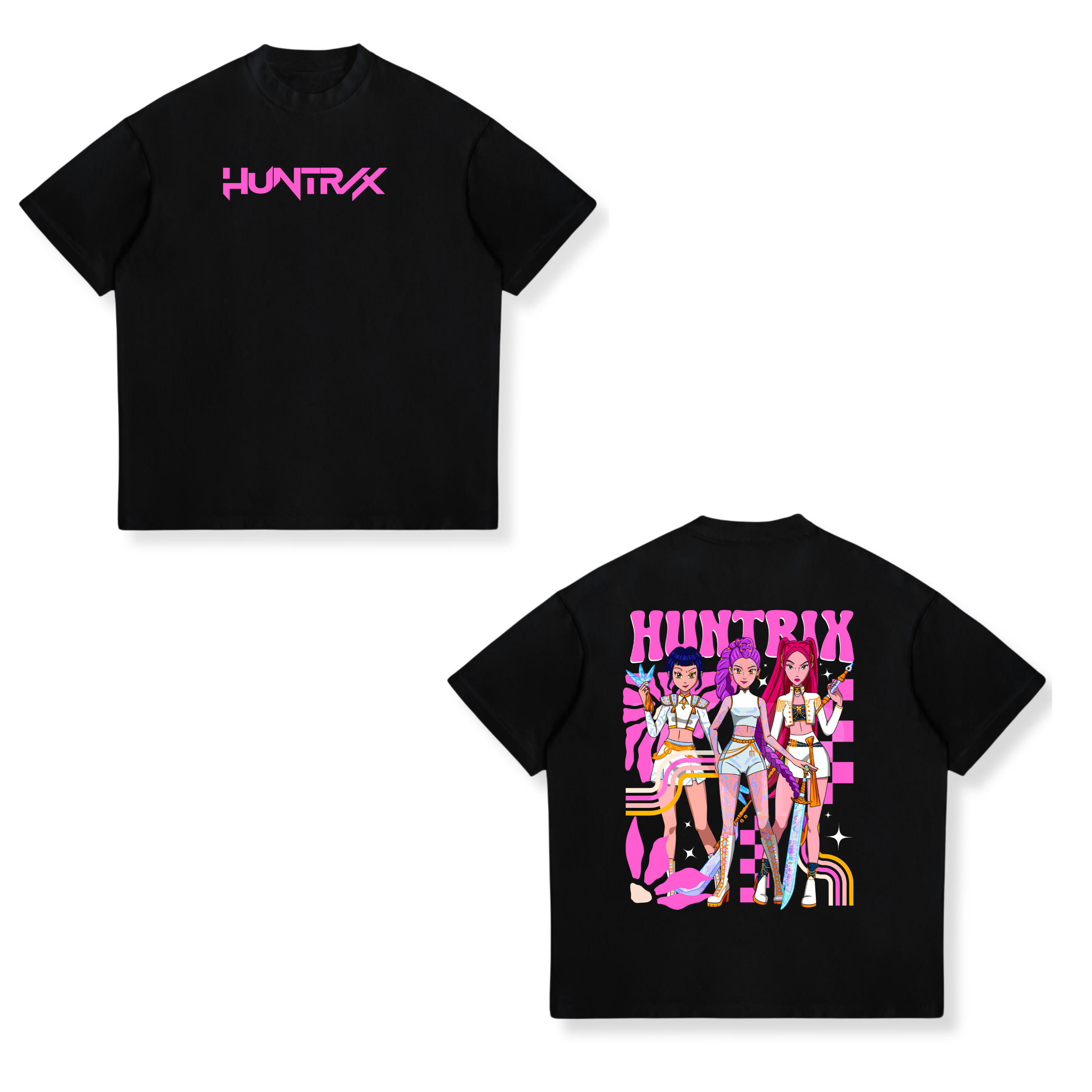 Camisa Huntrix 19 - KPop Demon Hunters