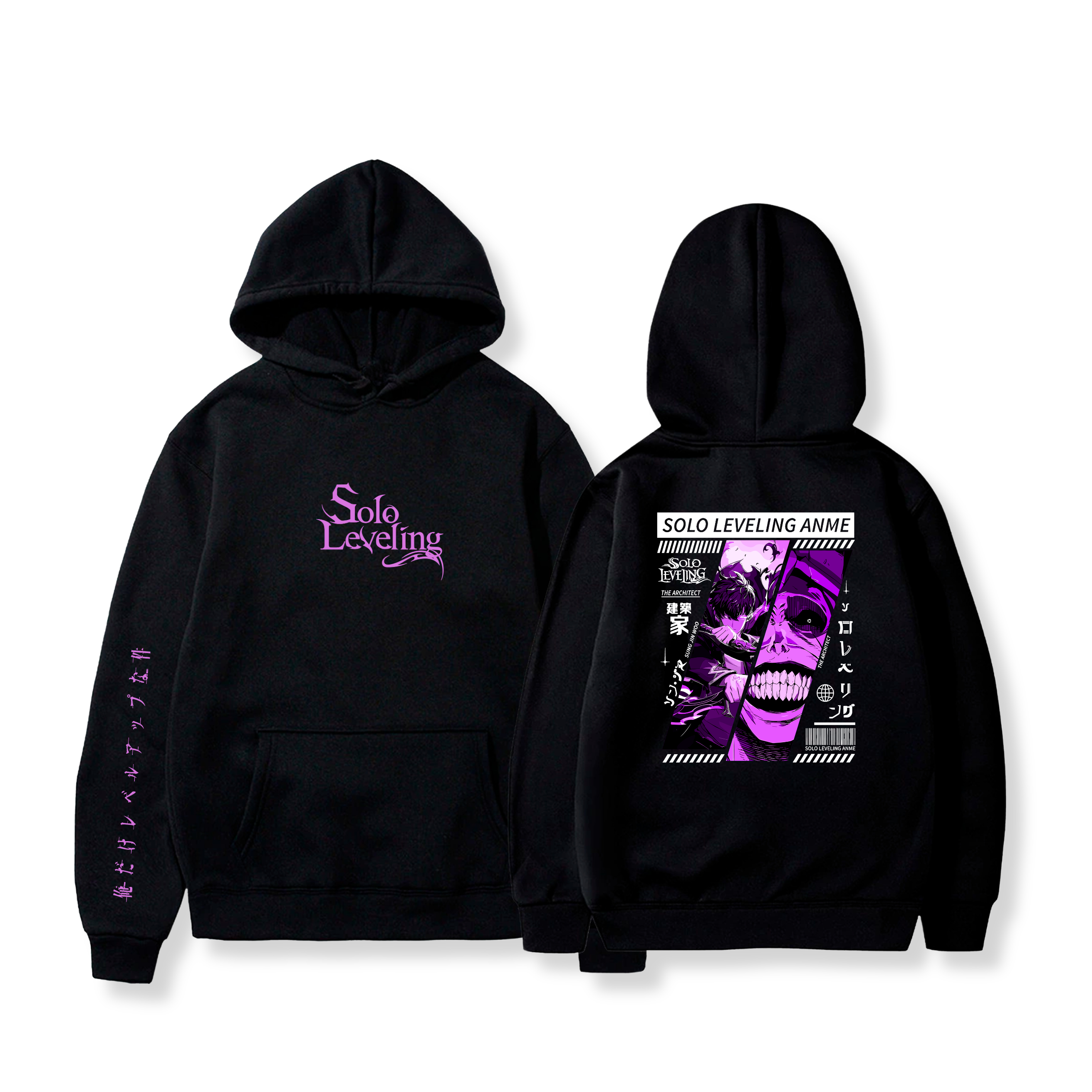 Hoodie Sung Jin-woo x Statue of God 40 - Solo Leveling