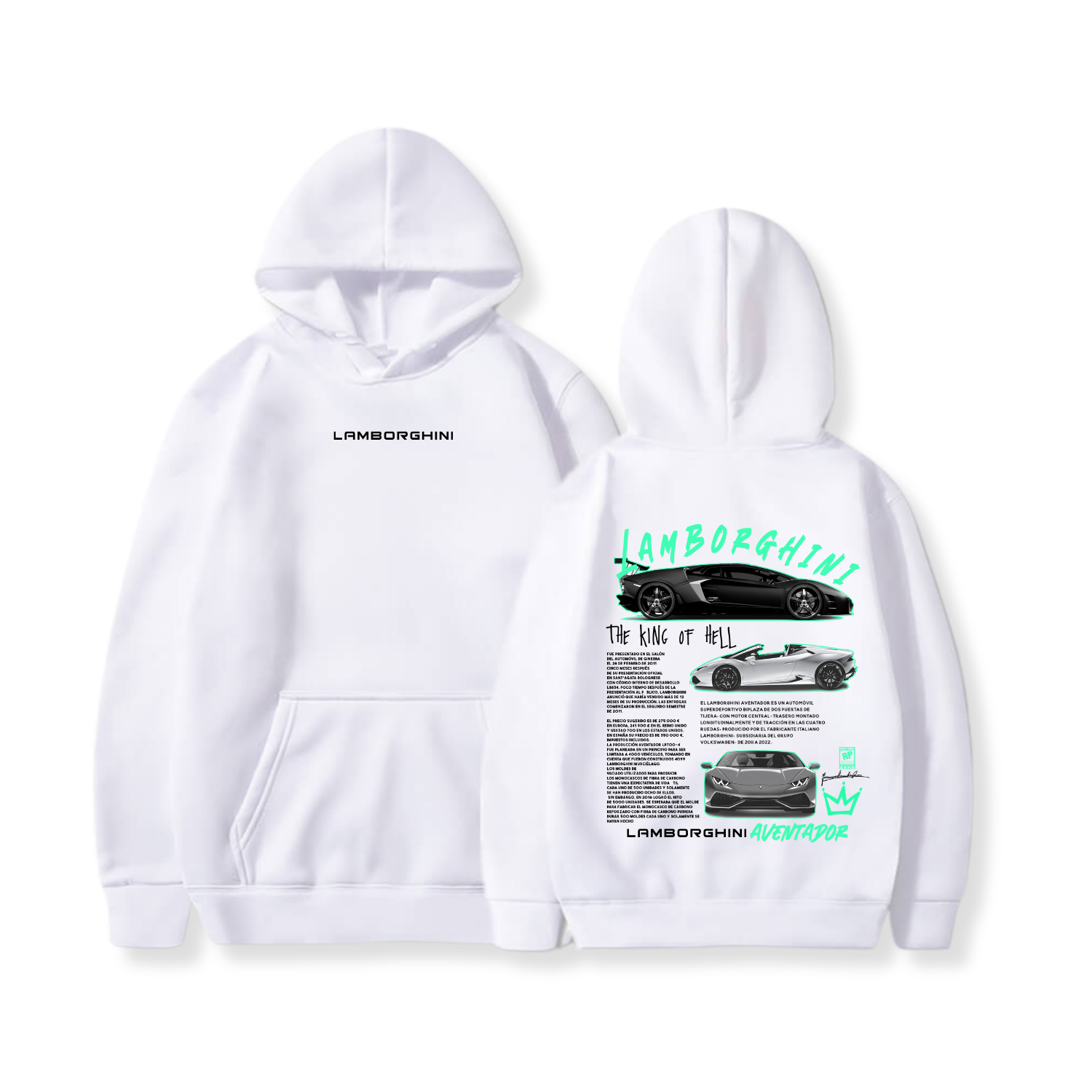 Hoodie Autos 4 - Lamborghini