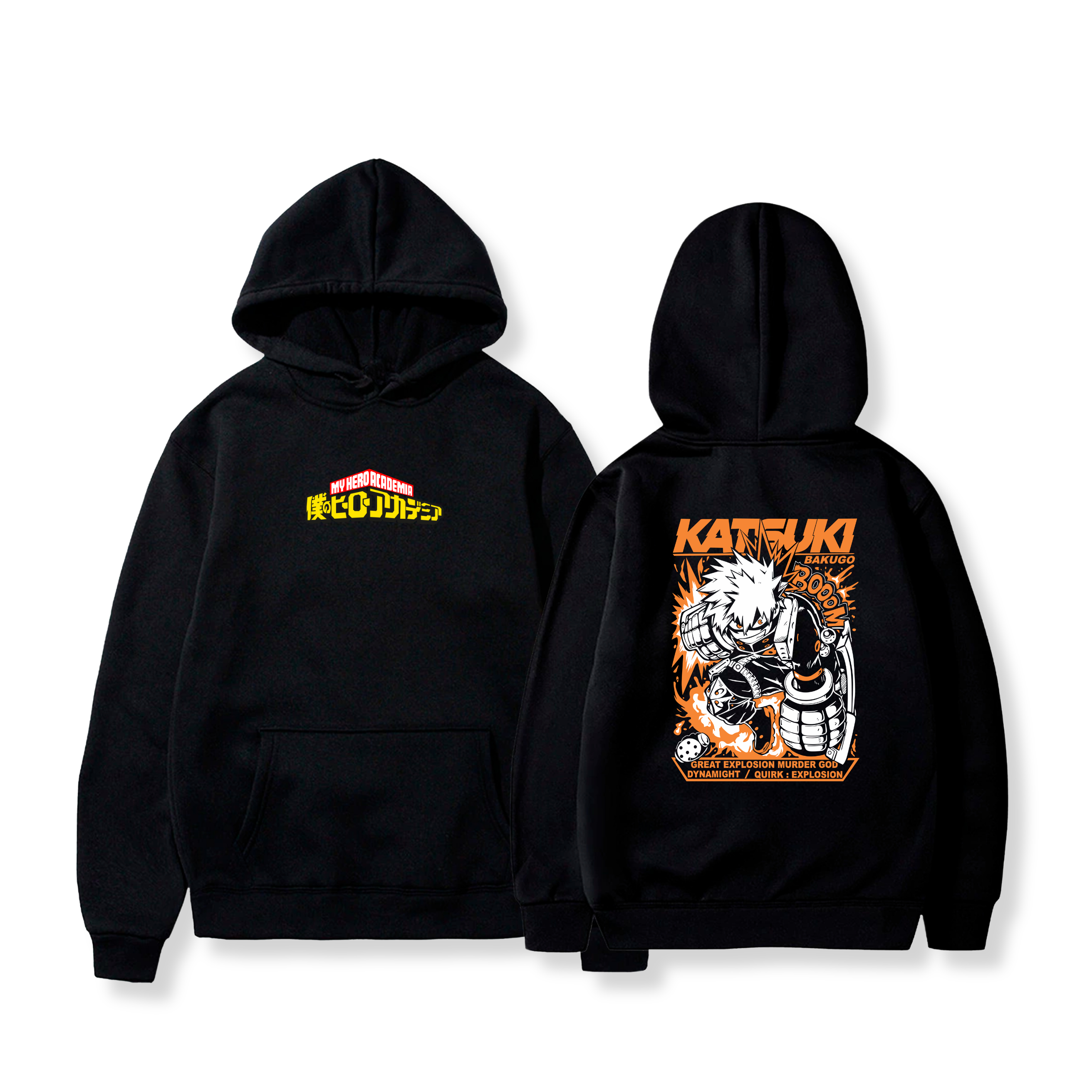 Hoodie Katsuki Bakugo 15 - My Hero Academia