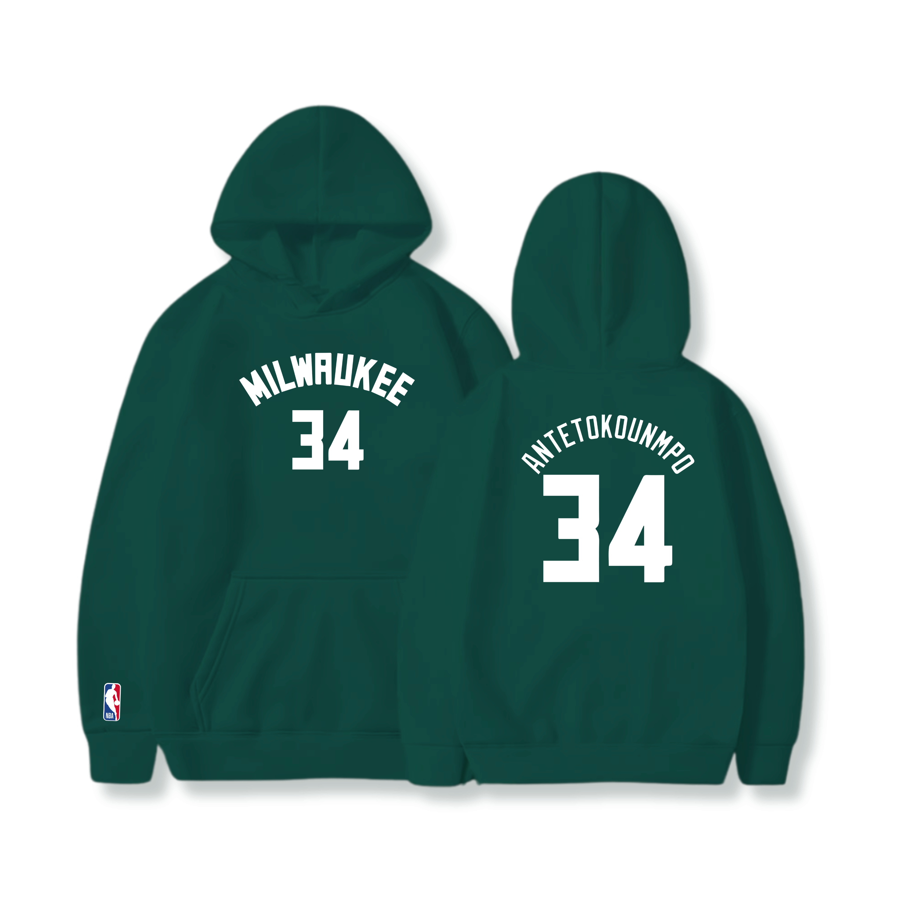 Hoodie Giannis Antetokounmpo 2 - Milwaukee Bucks