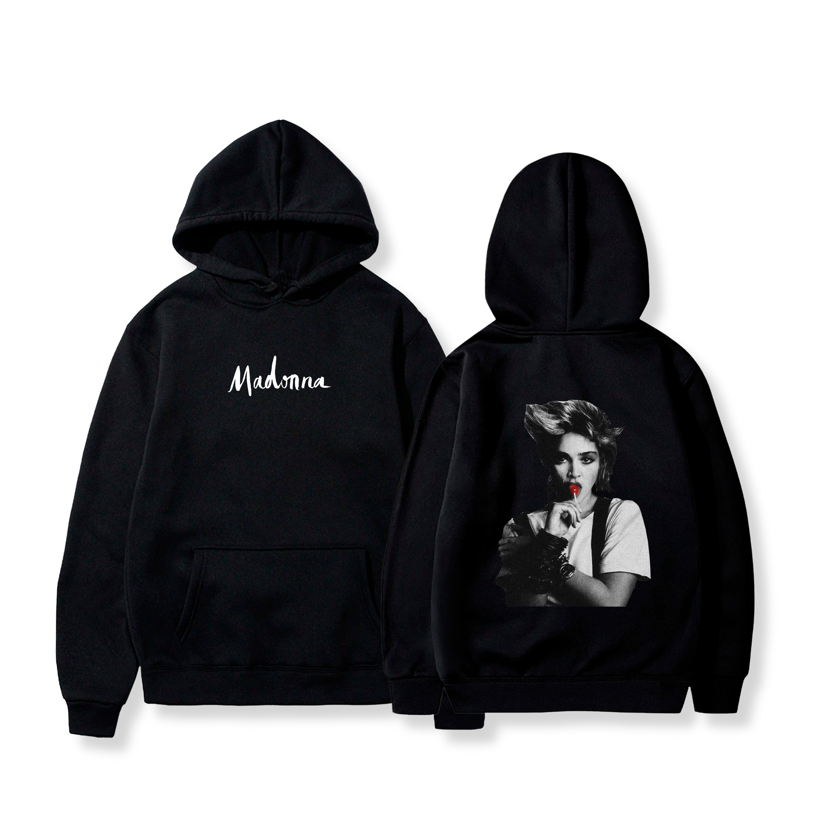 Hoodie Madonna 80s Lollipop 2 - Madonna