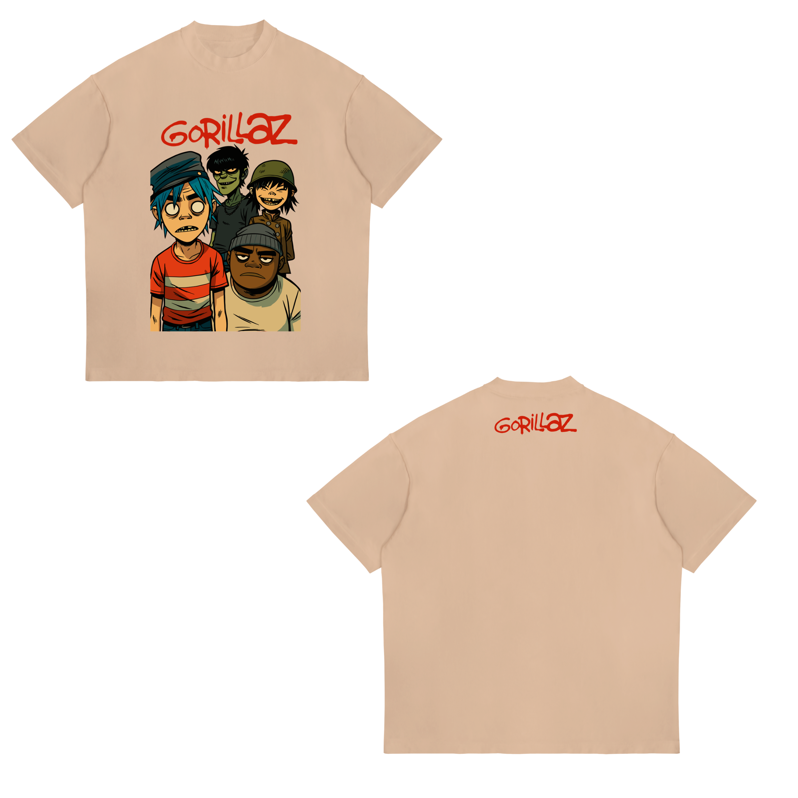 Camisa 1 - Gorillaz