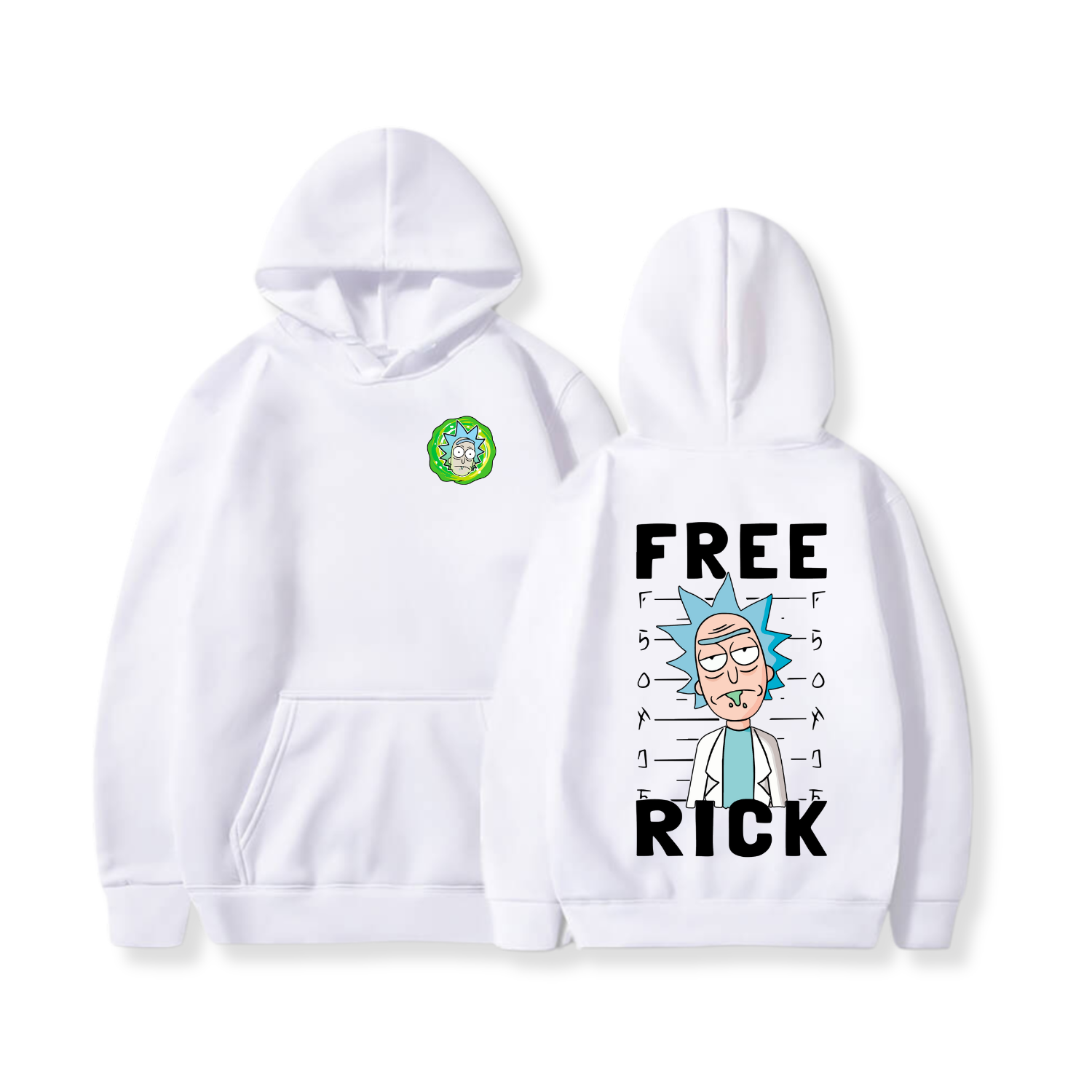 Hoodie Rick and Morty 2