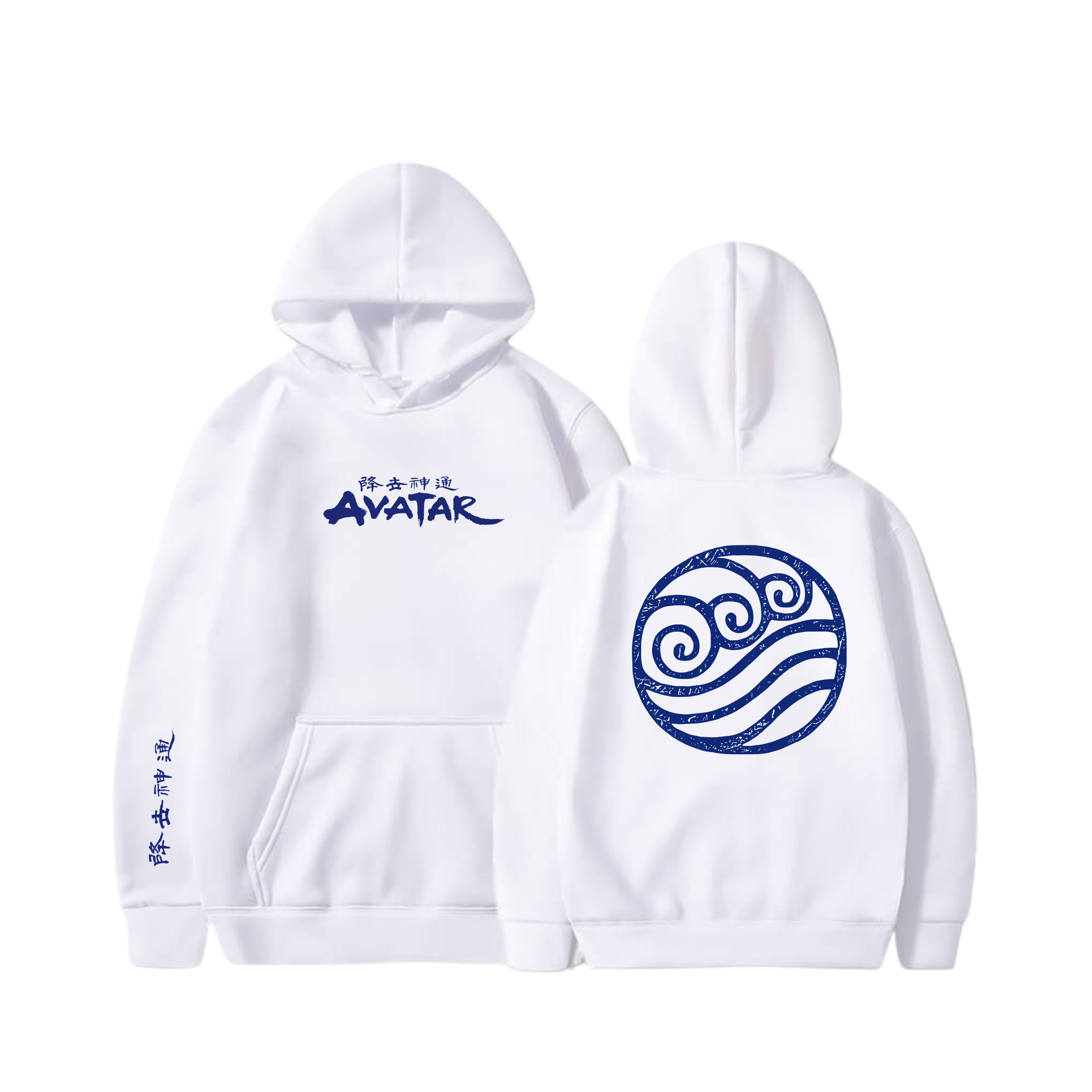Hoodie  Tribus Agua  11 - Avatar: la leyenda de Aang