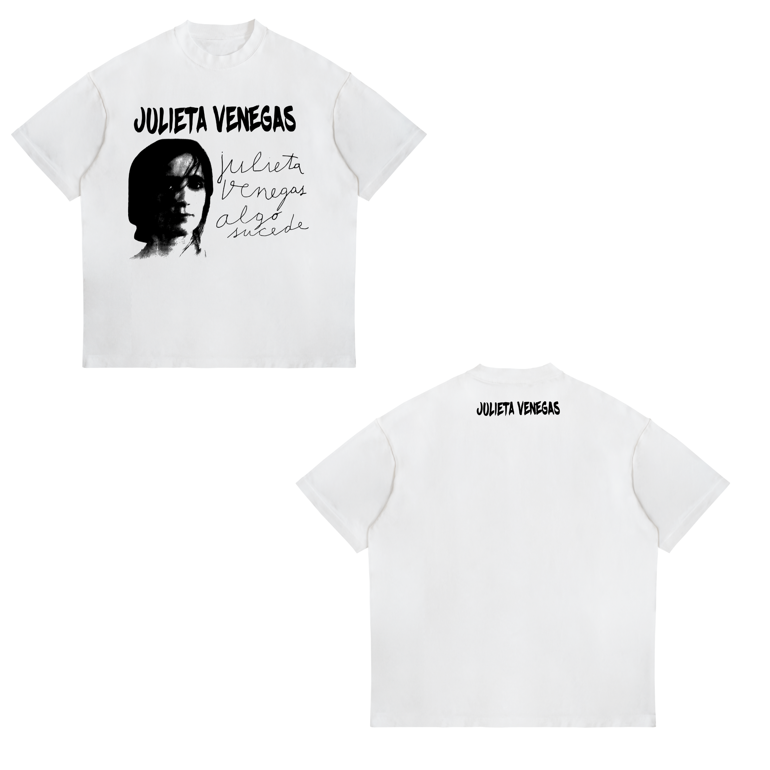 Camisa Algo sucede 3 - Julieta Venegas