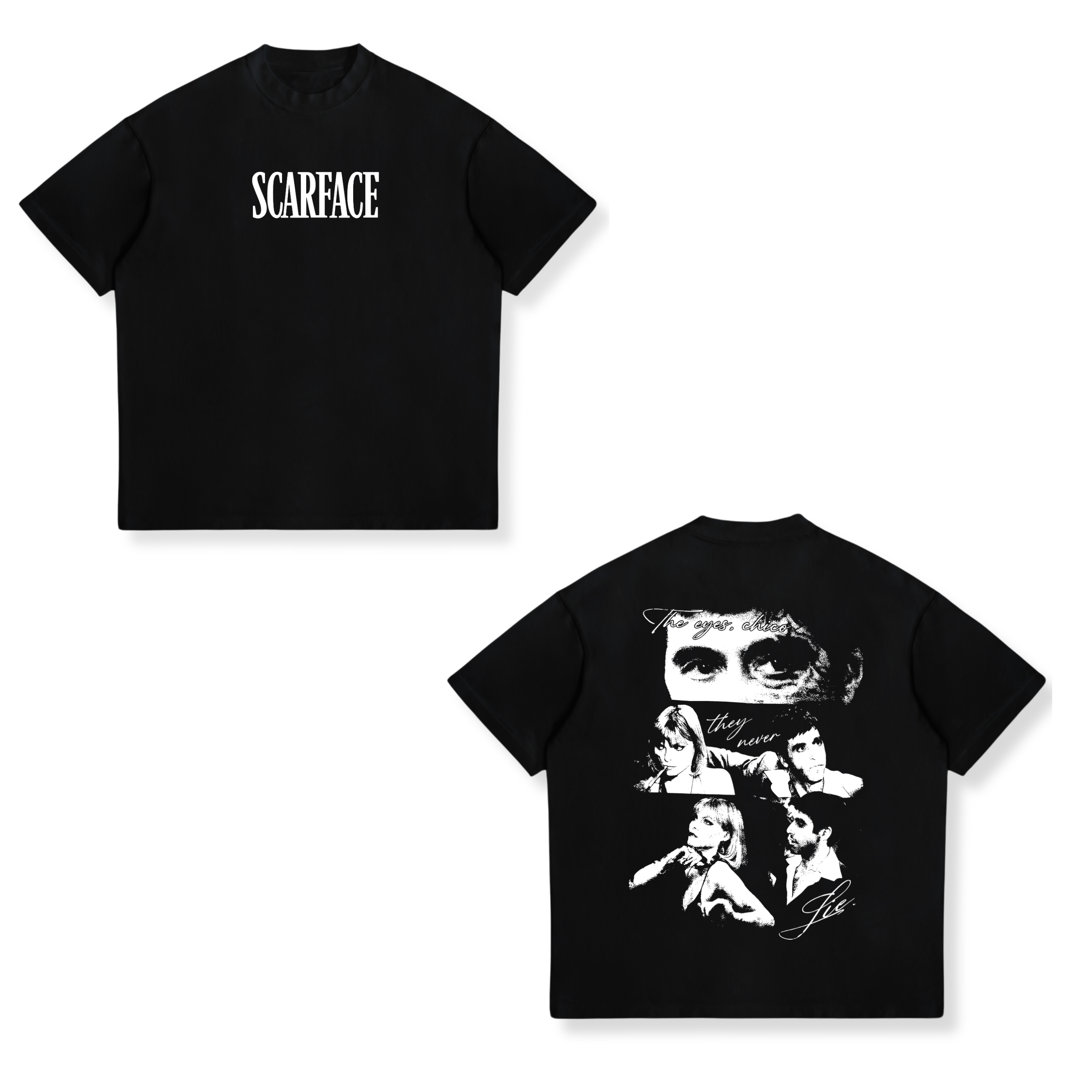 Camisa Tony Montana y Elvira Hancock 9 - Scarface