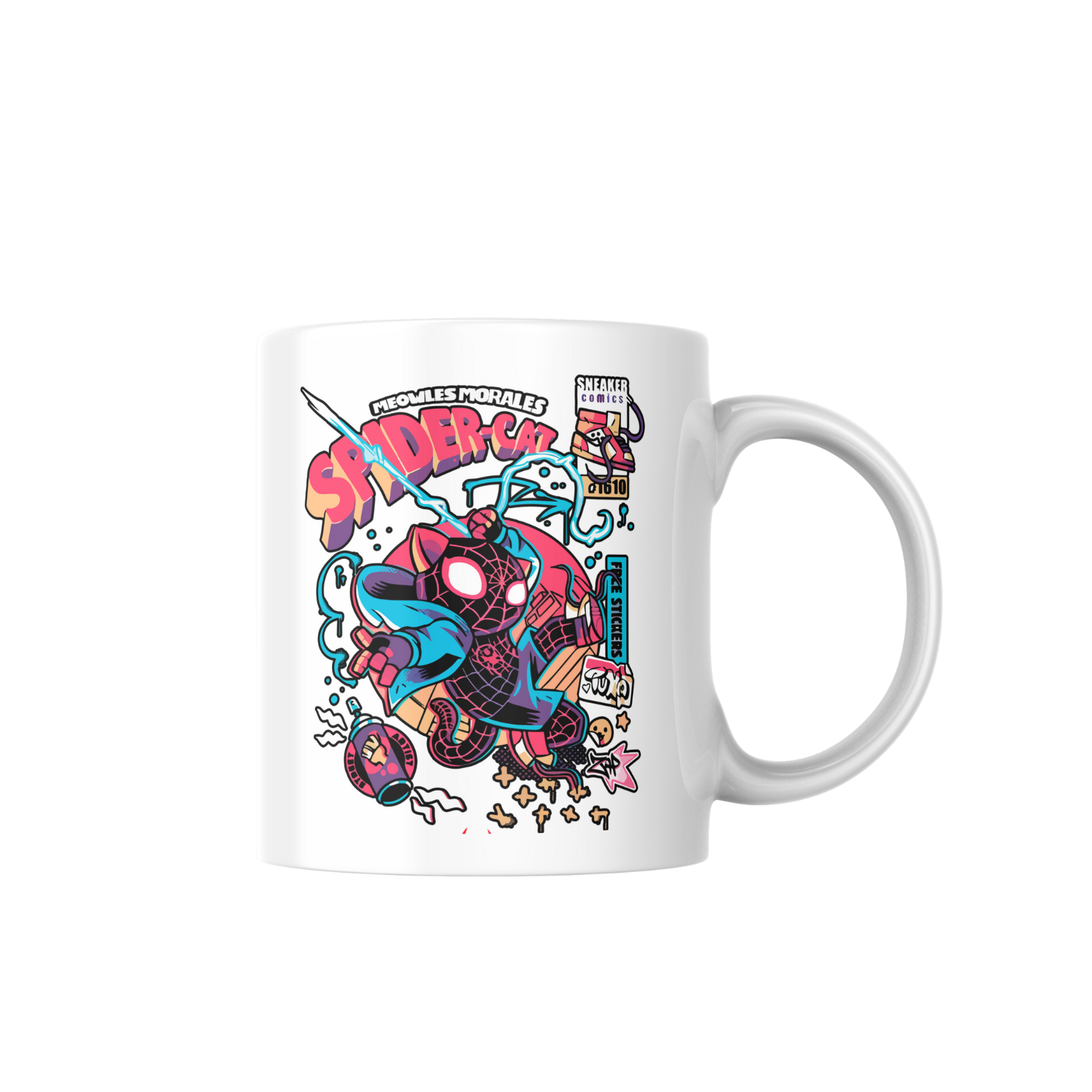 Taza Spider cat 2 - Spiderman