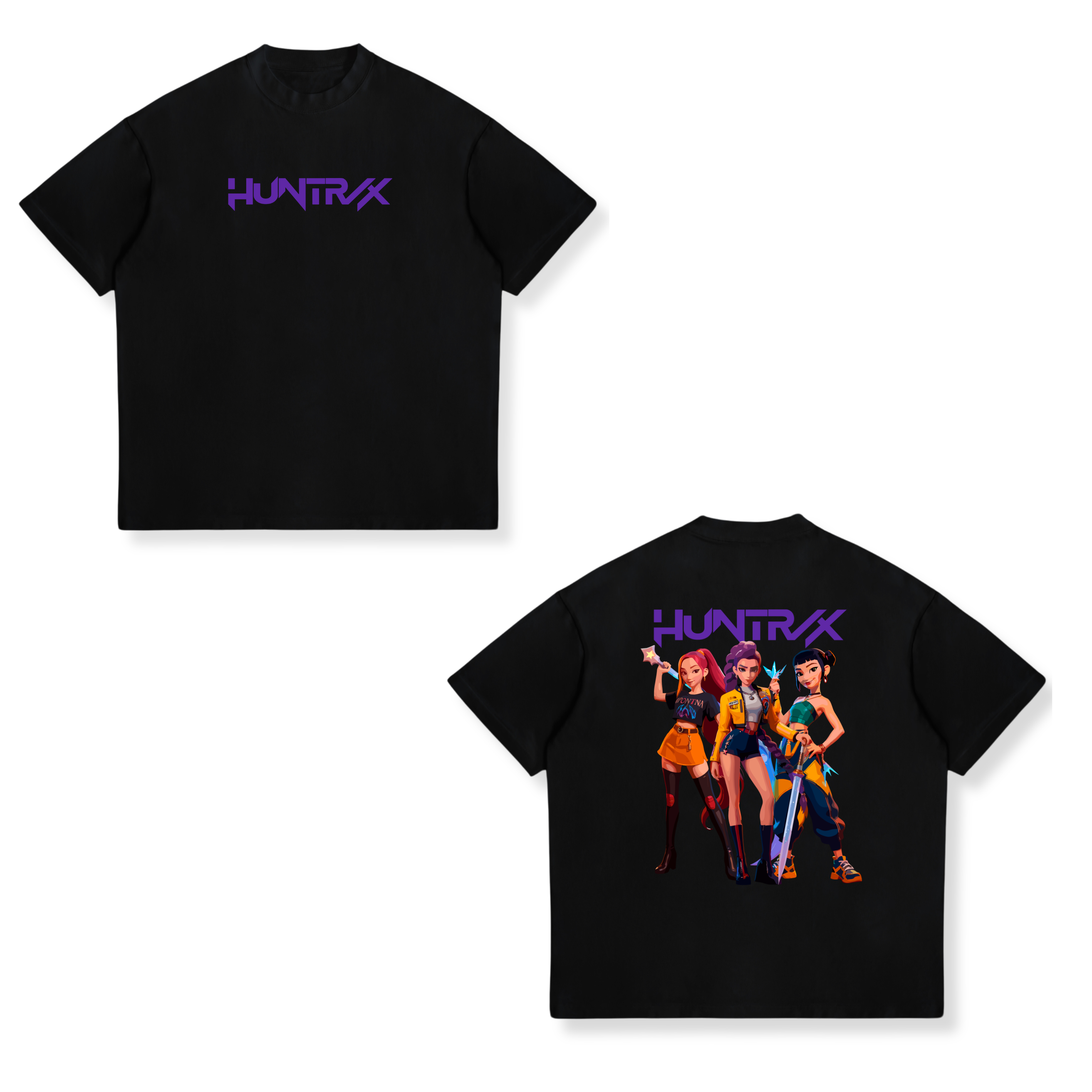Camisa Huntrix 7 - KPop Demon Hunters