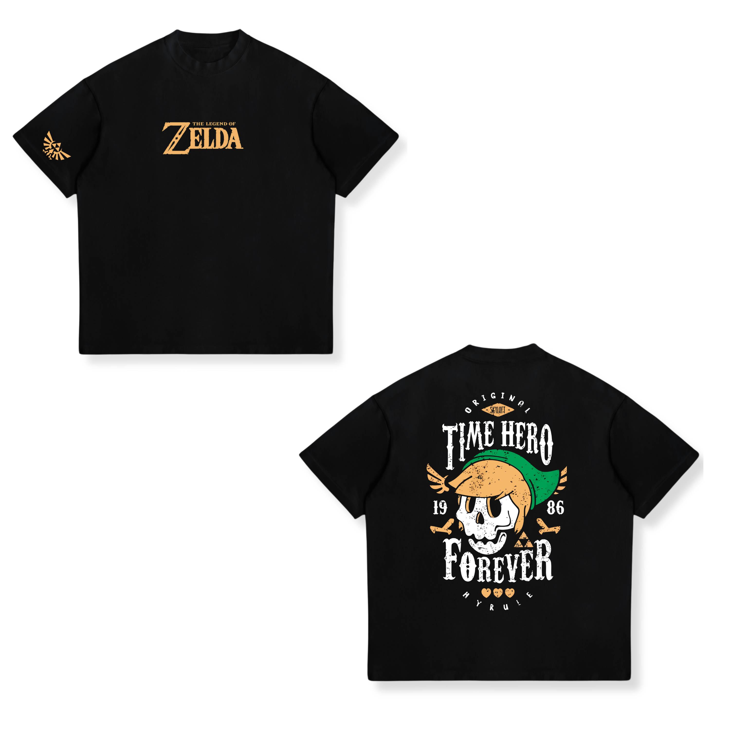 Camisa Time Hero Forever  4 - The Legend of Zelda