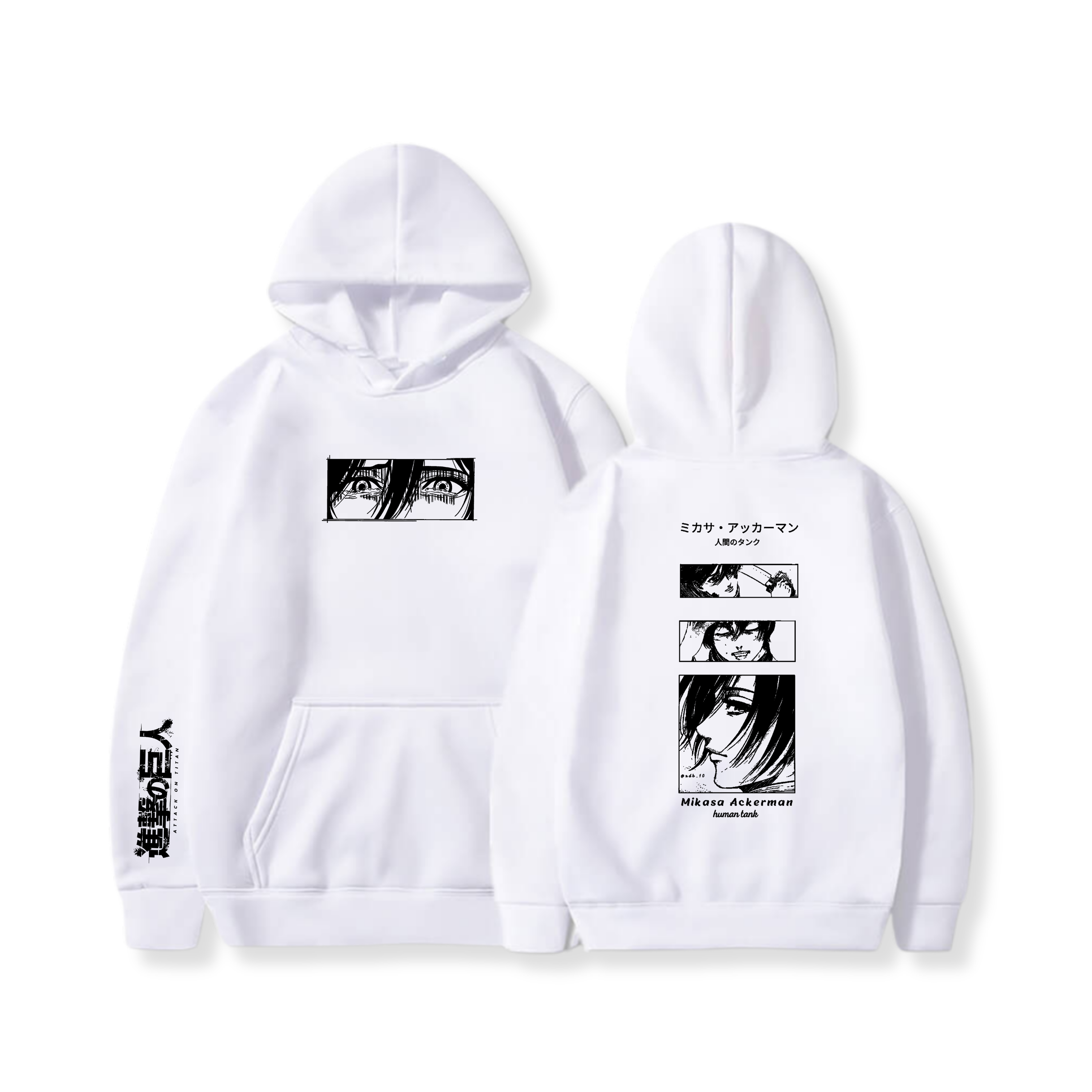 Hoodie Mikasa Ackerman 21 - Attack On Titan