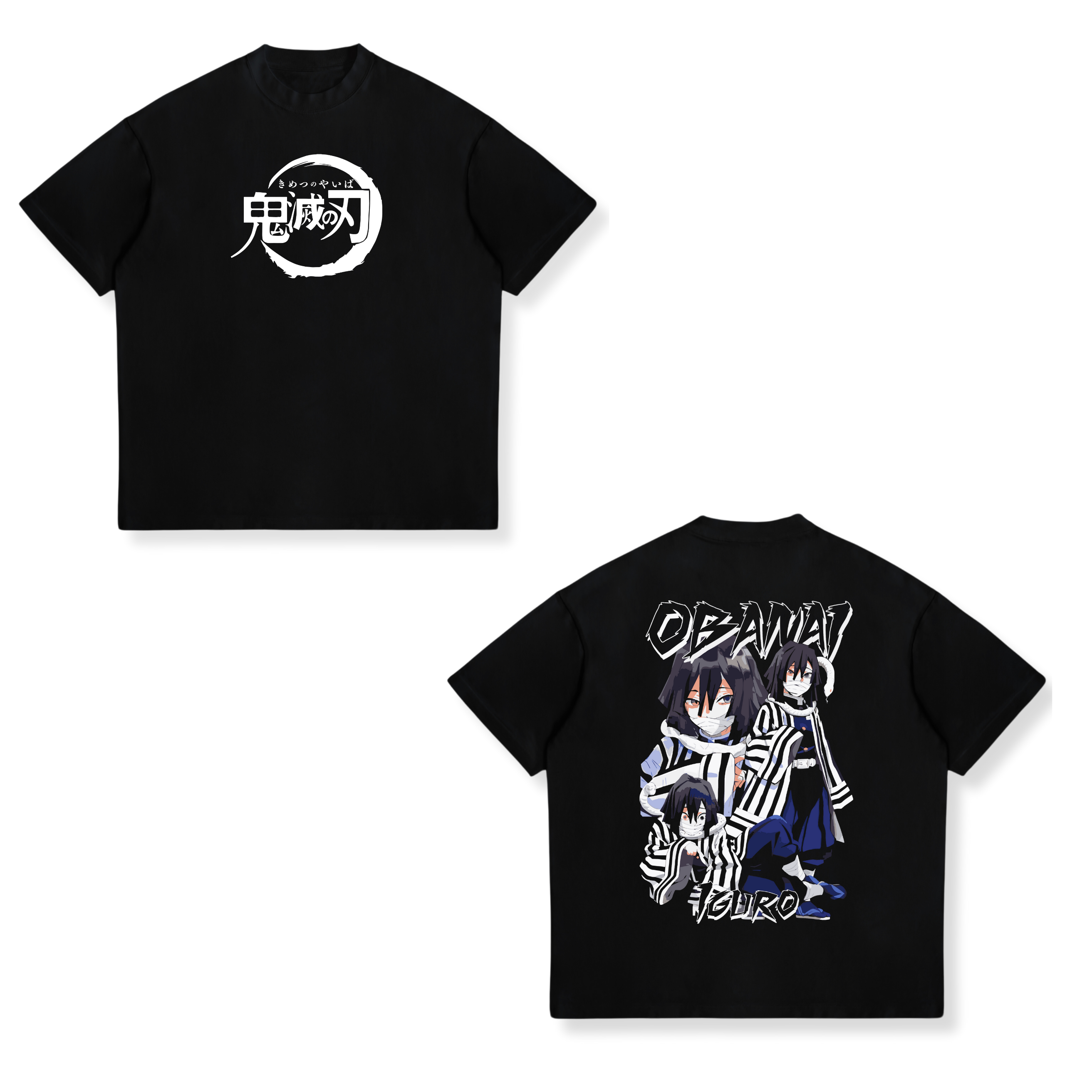 Camisa Obanai Iguro 85 - Demon Slayer