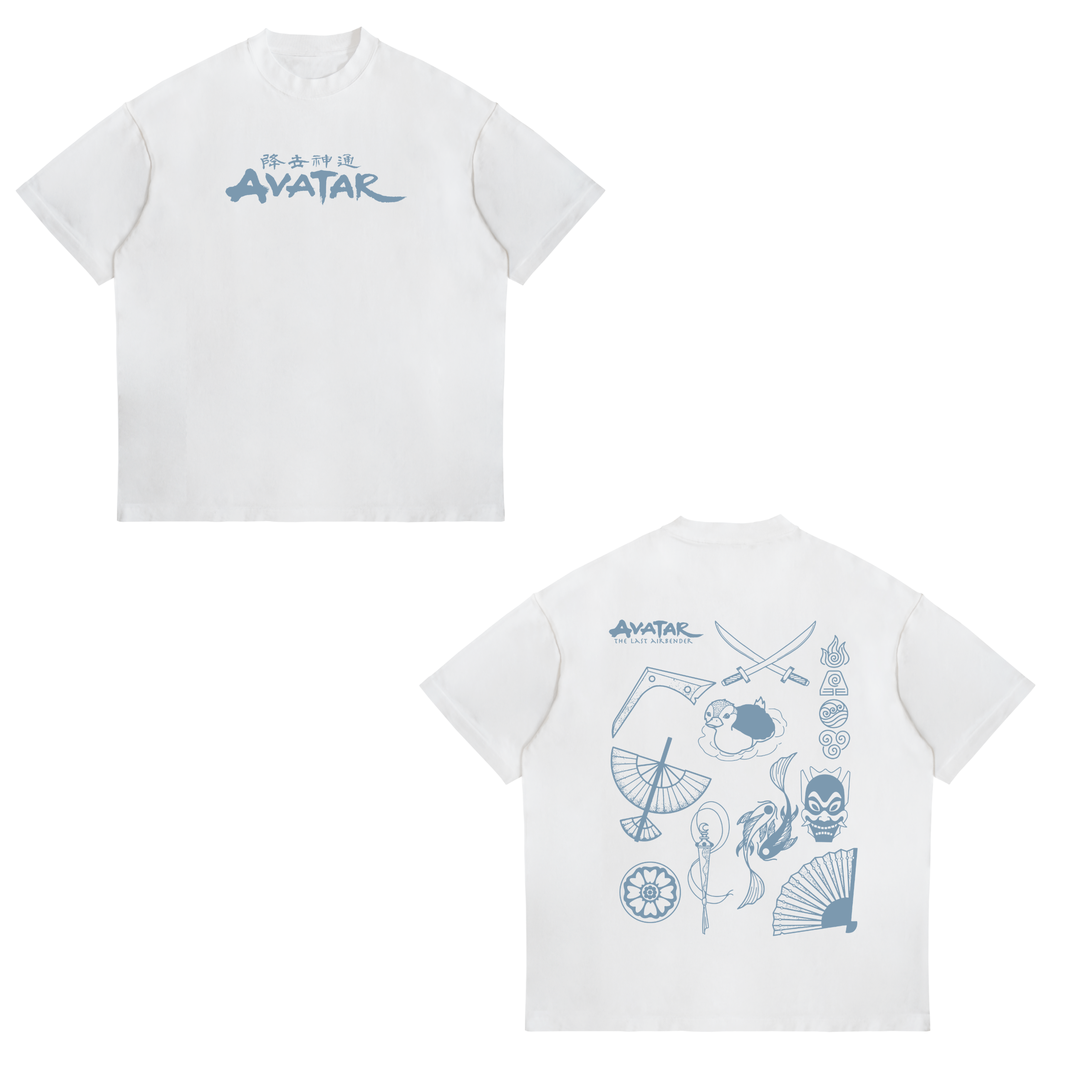 Camisa Diseños artísticos 34 - Avatar: la leyenda de Aang
