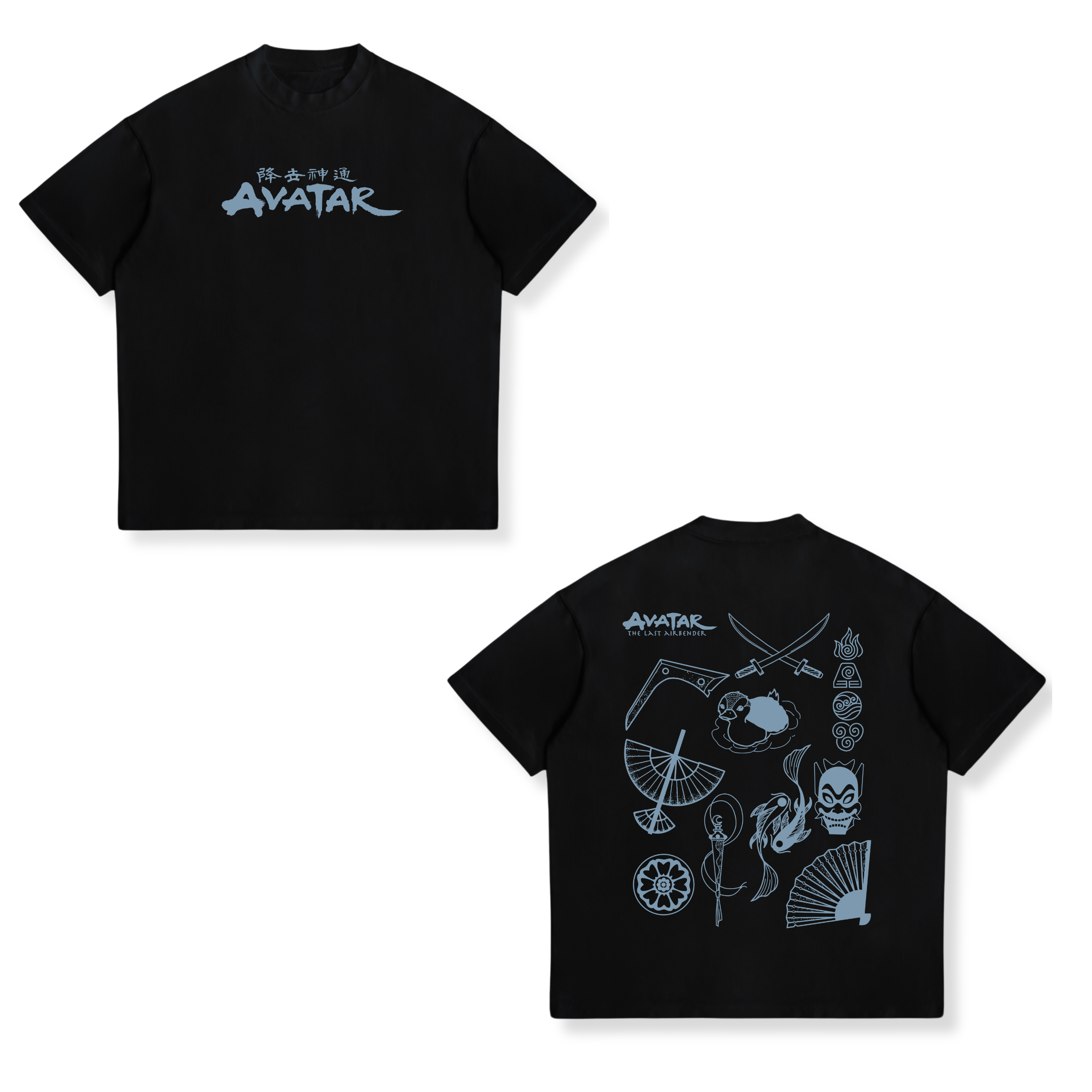Camisa Diseños artísticos 34 - Avatar: la leyenda de Aang