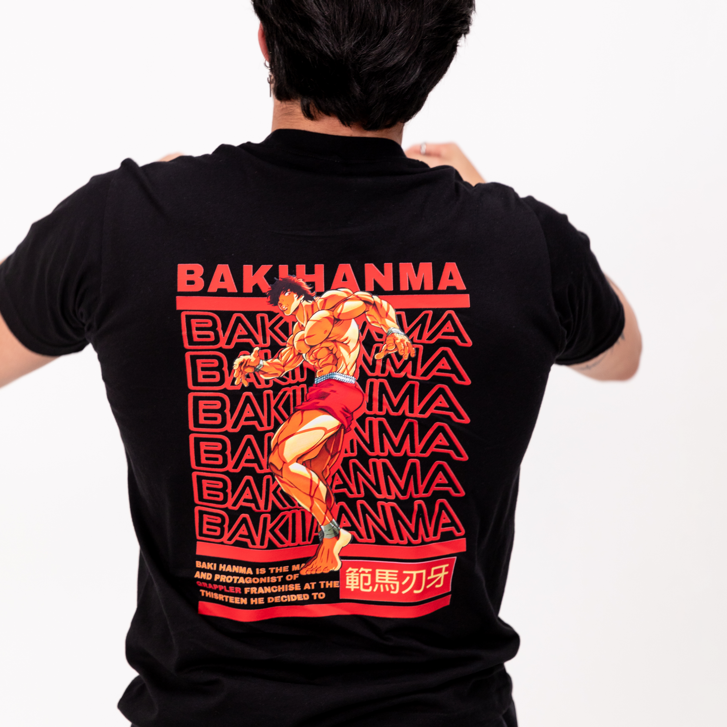 Camisa Baki Hanma 3 - Baki