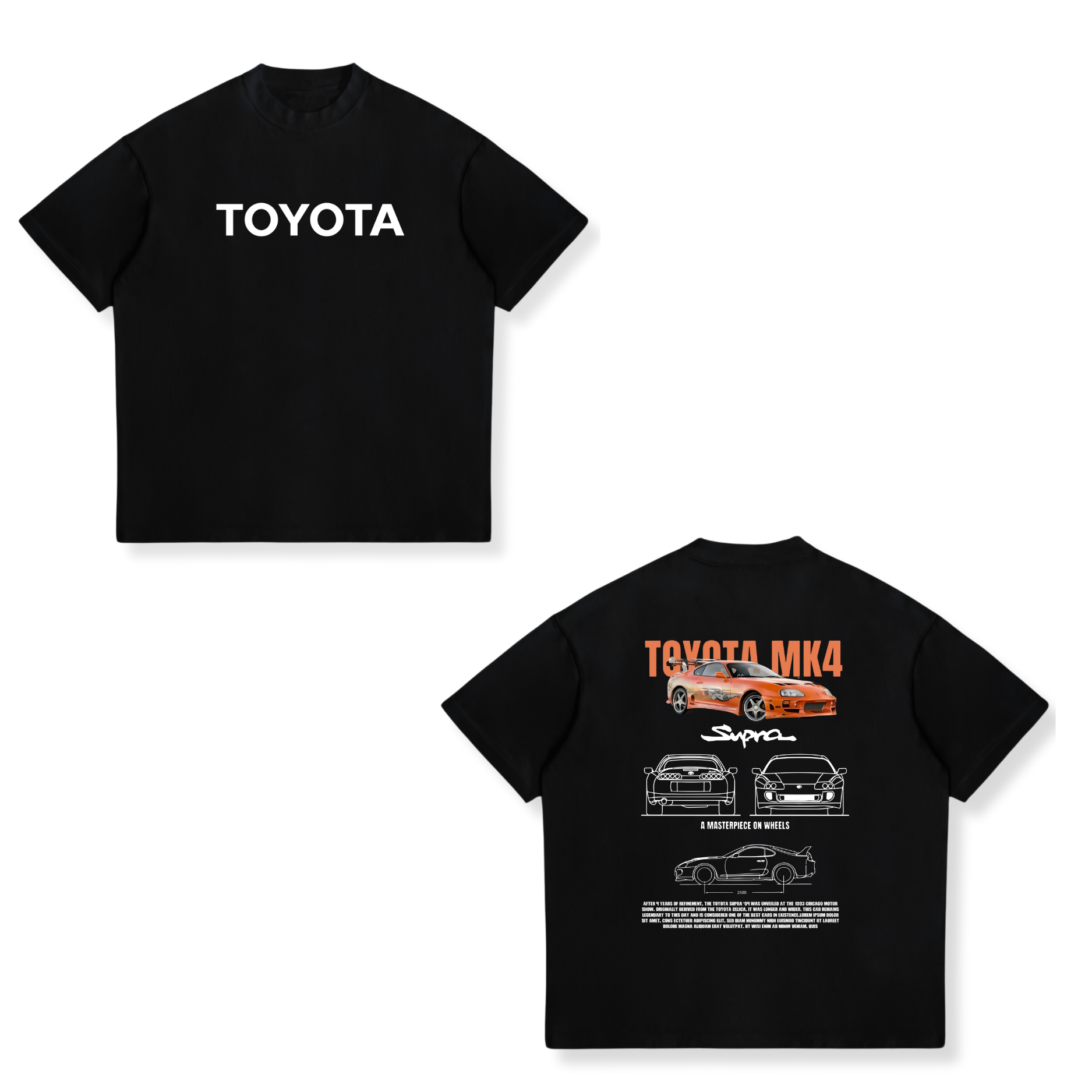 Camisa Supra MK4  3 - Toyota