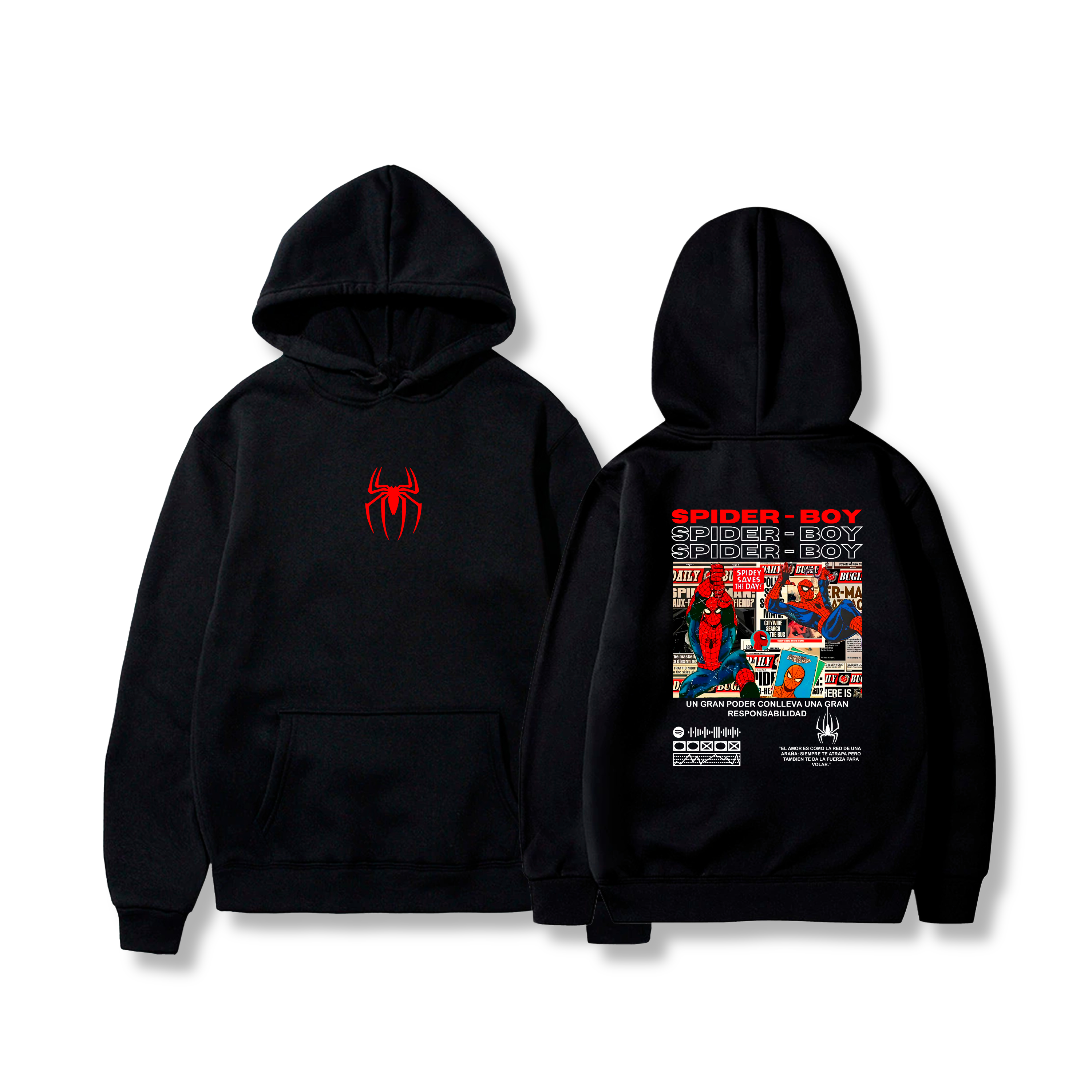 Hoodie Spiderboy 1 - Valentine's merch