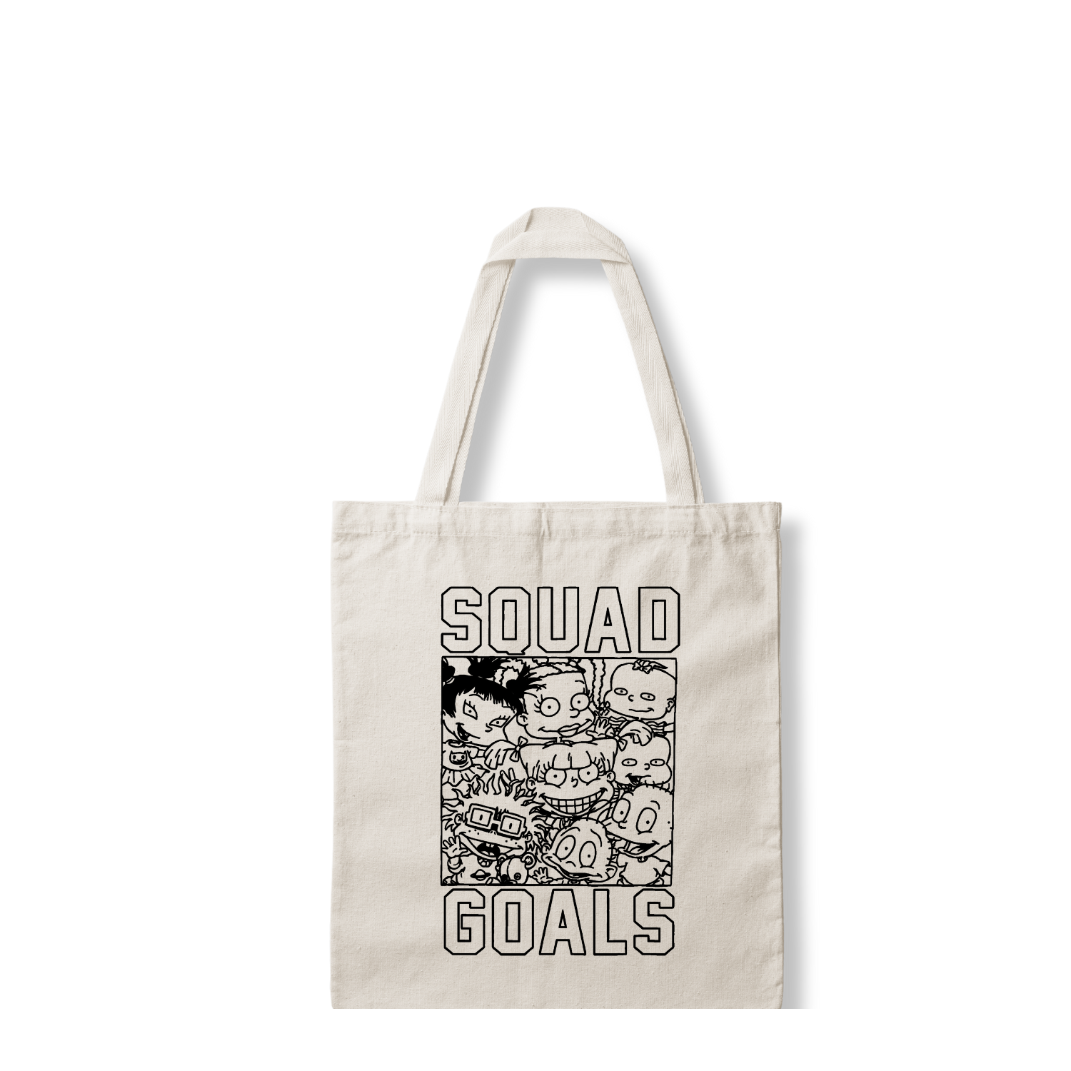 Tote bag Squad goals 1 - Los Rugrats