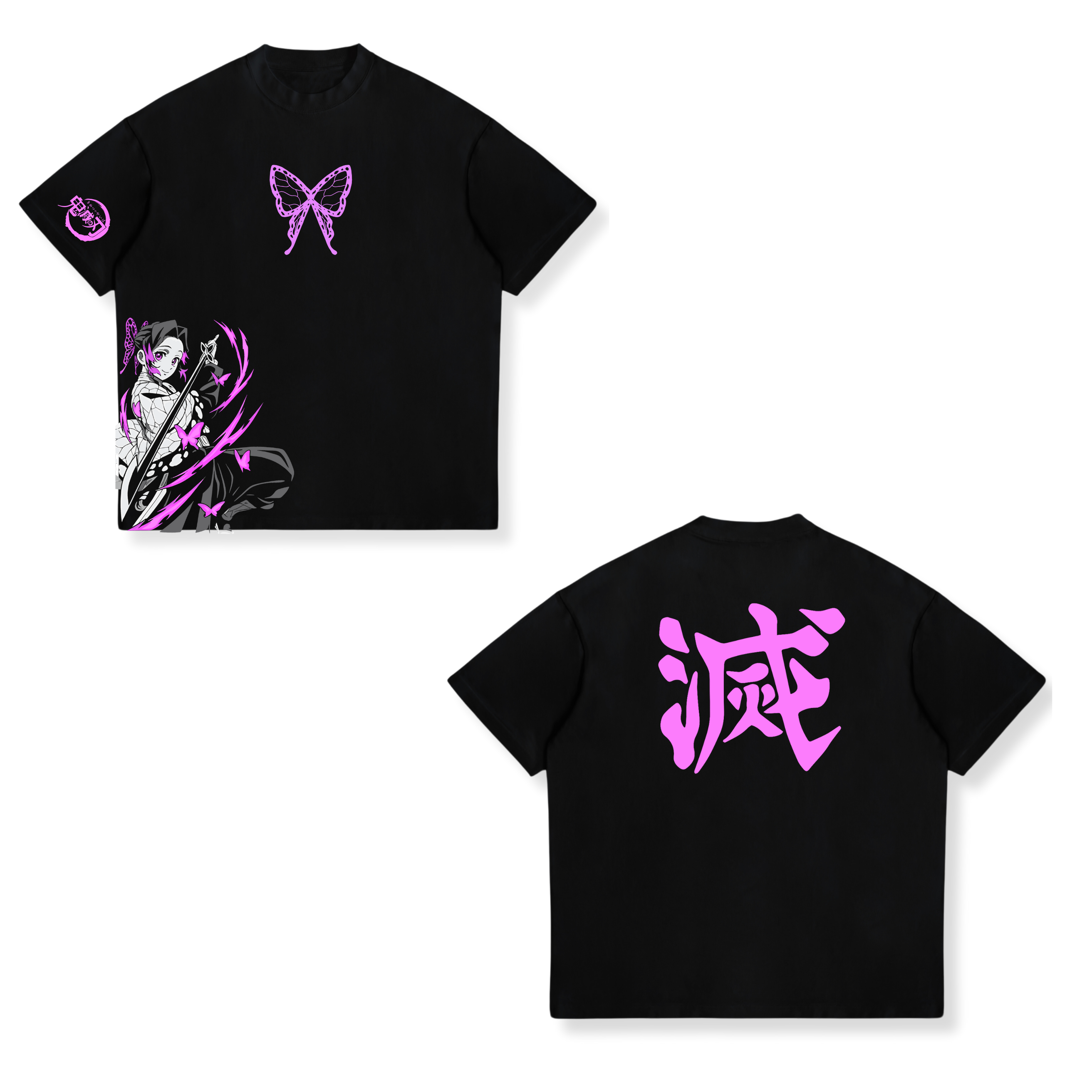 Camisa Shinobu Kocho 48 - Demon Slayer