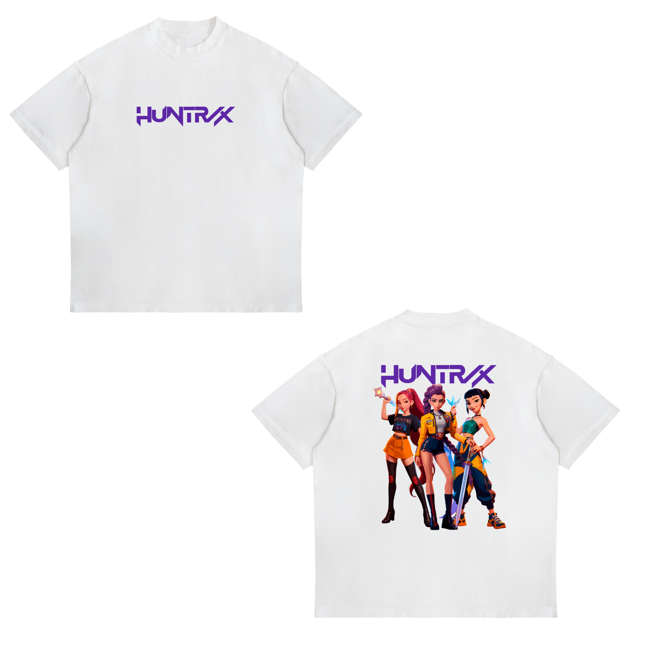 Camisa Huntrix 7 - KPop Demon Hunters