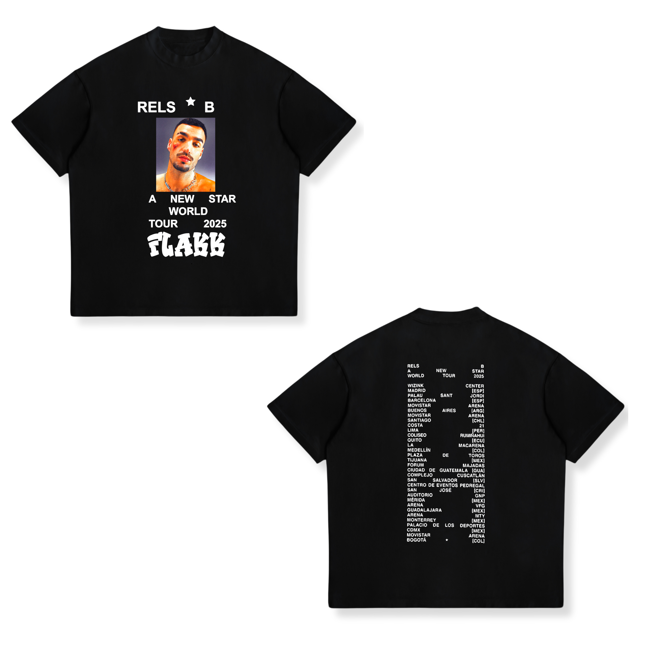 Camisa A New Star World Tour 14 - Rels B