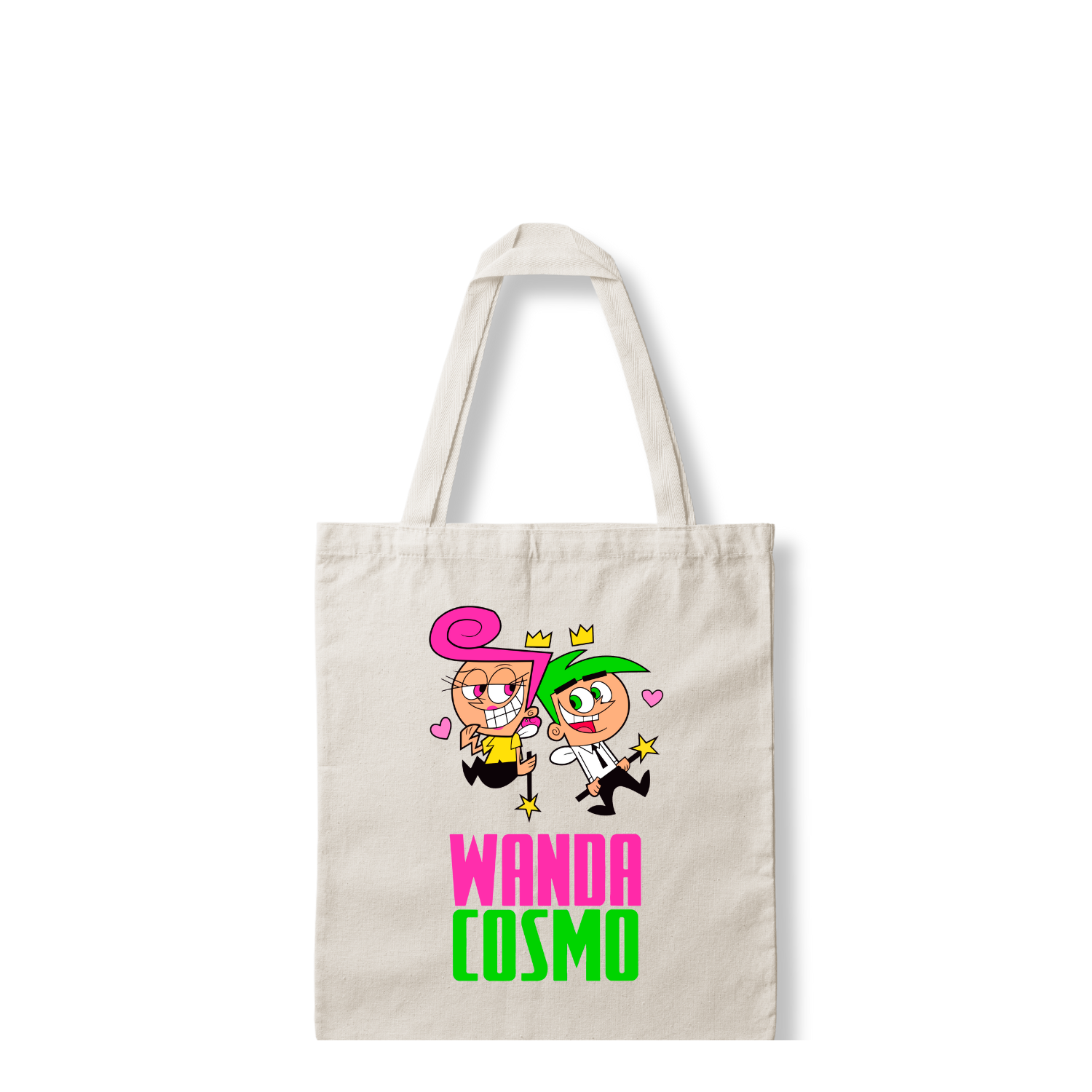 Tote bag Cosmo y Wanda  1 - Los padrinos mágicos