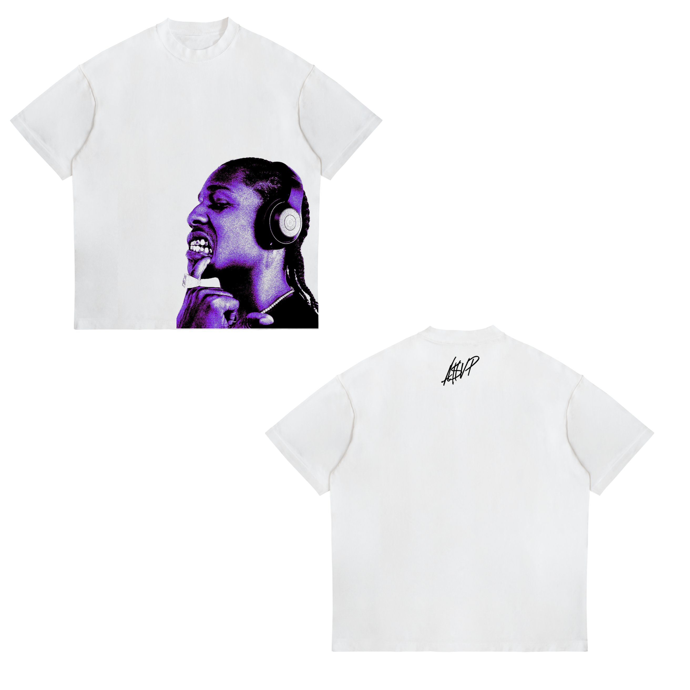 Camisa Rostro 5 - A$AP Rocky