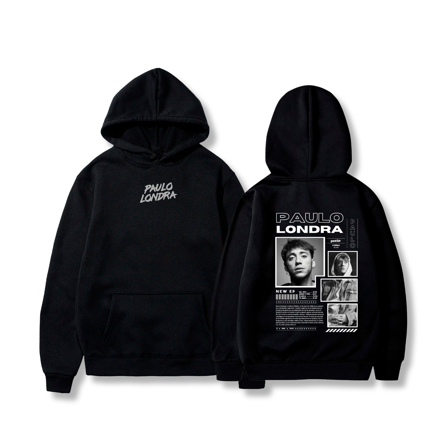 Hoodie Paulo Londra - Urban Merch