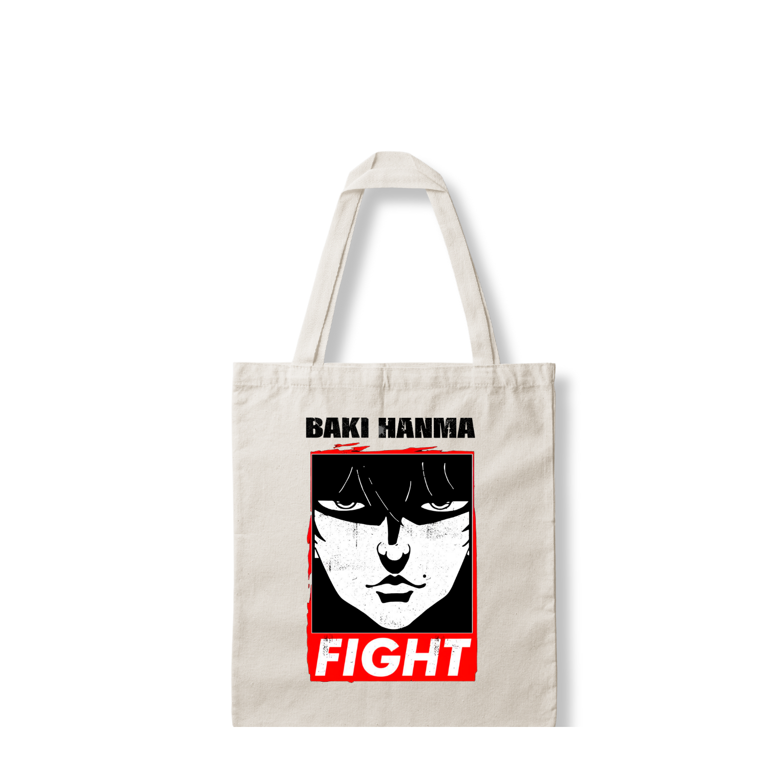 Tote bag Baki Hanma 1 - Baki