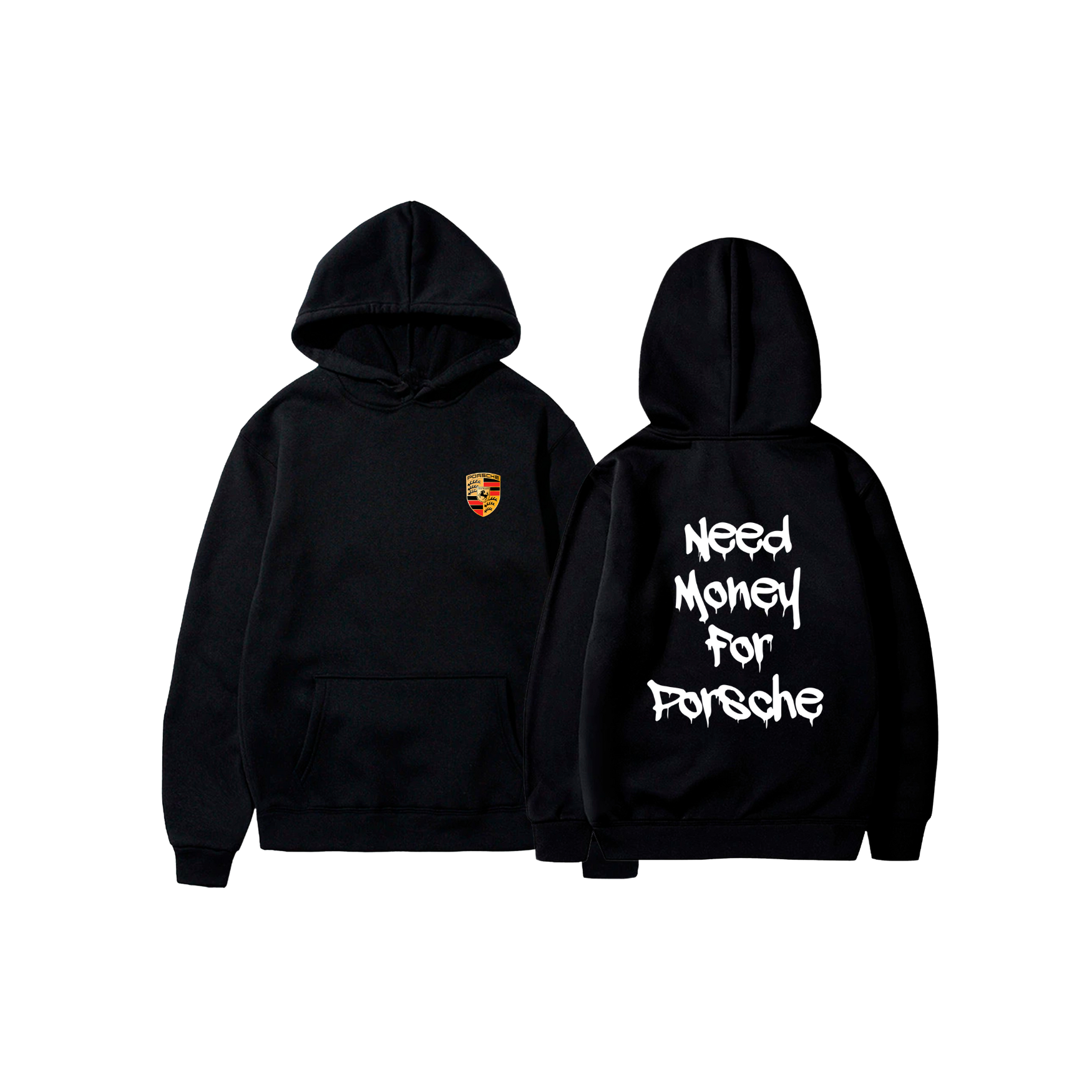 Hoodie Need Money For Porsche 3 - Porsche