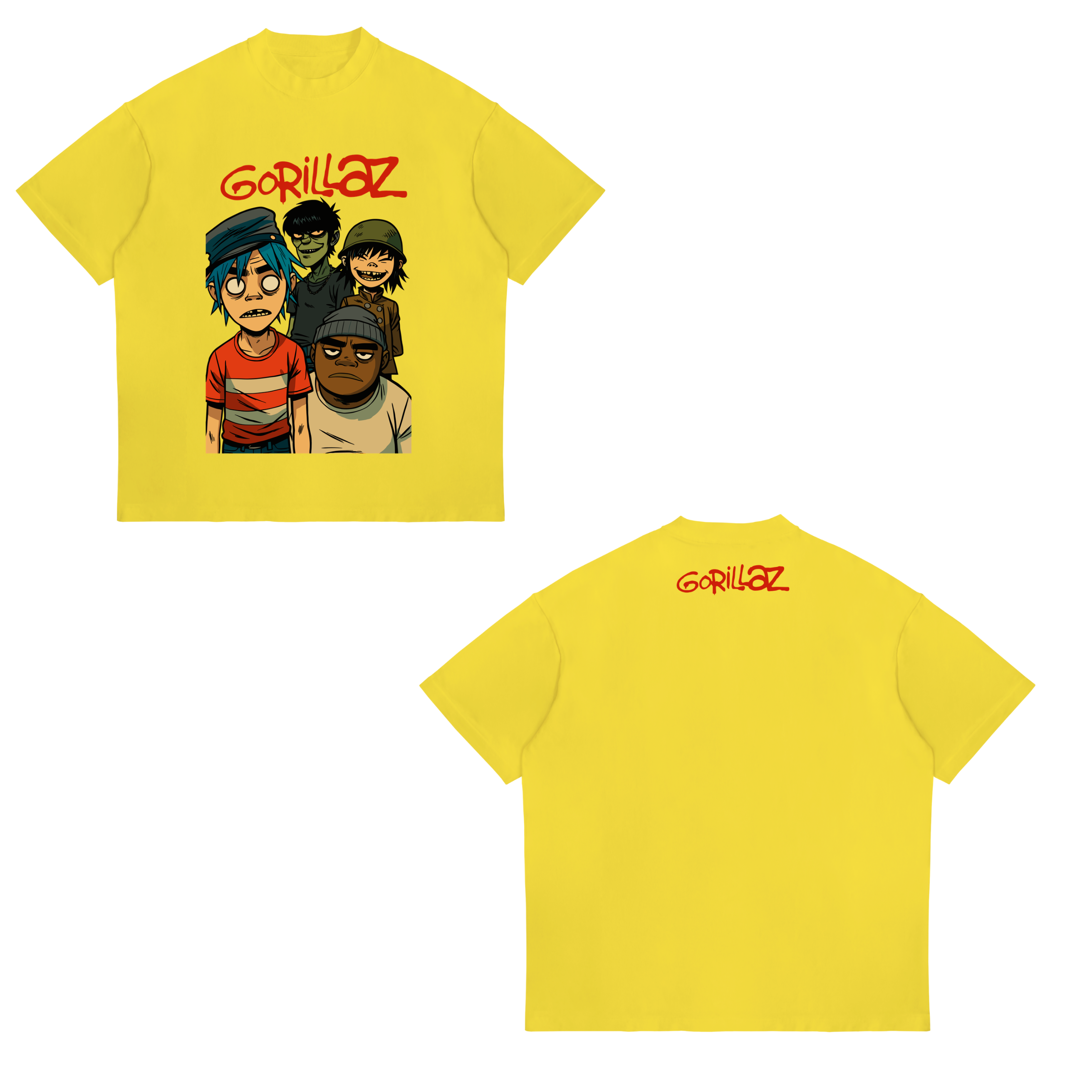 Camisa 1 - Gorillaz