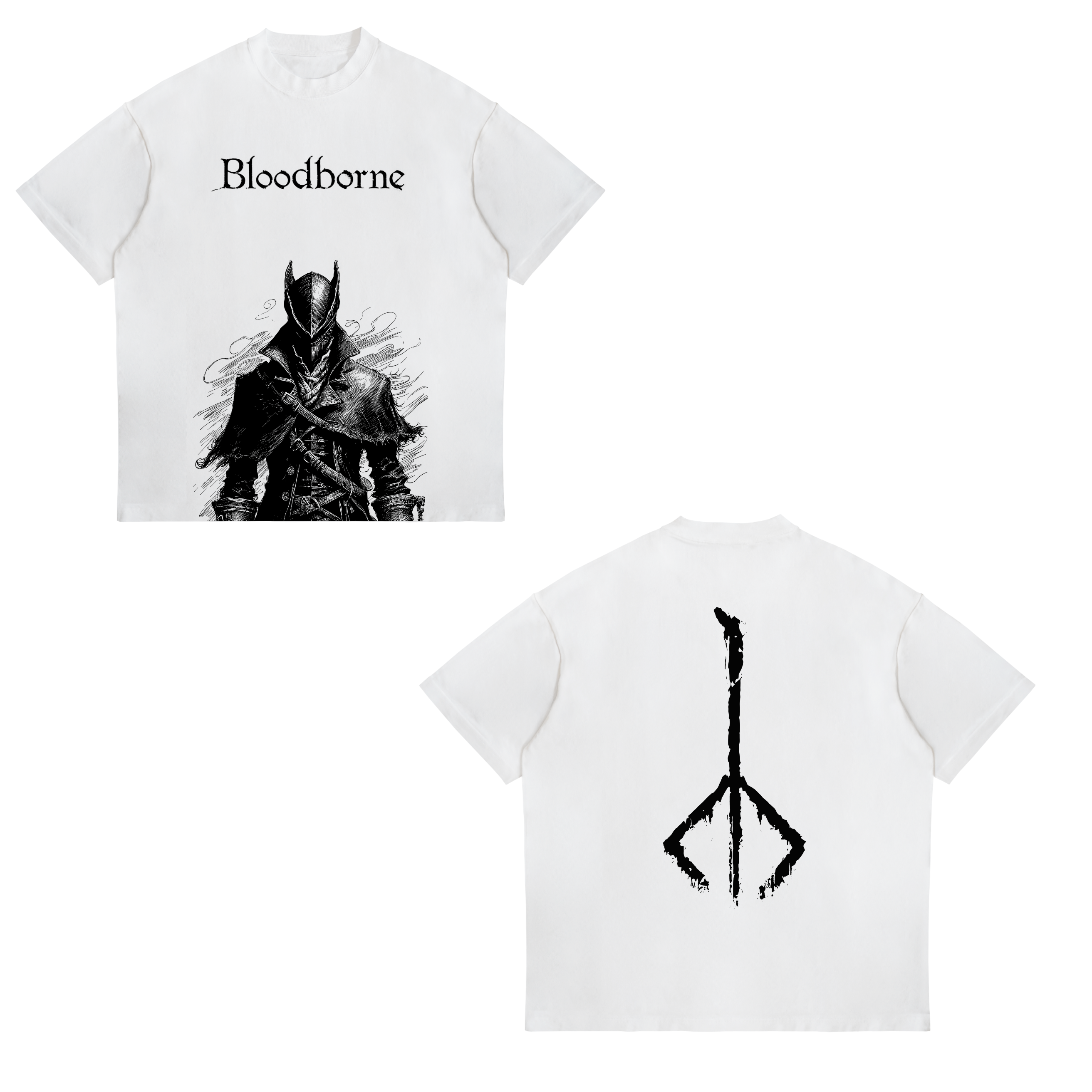 Camisa El Cazador 3 - Bloodborne
