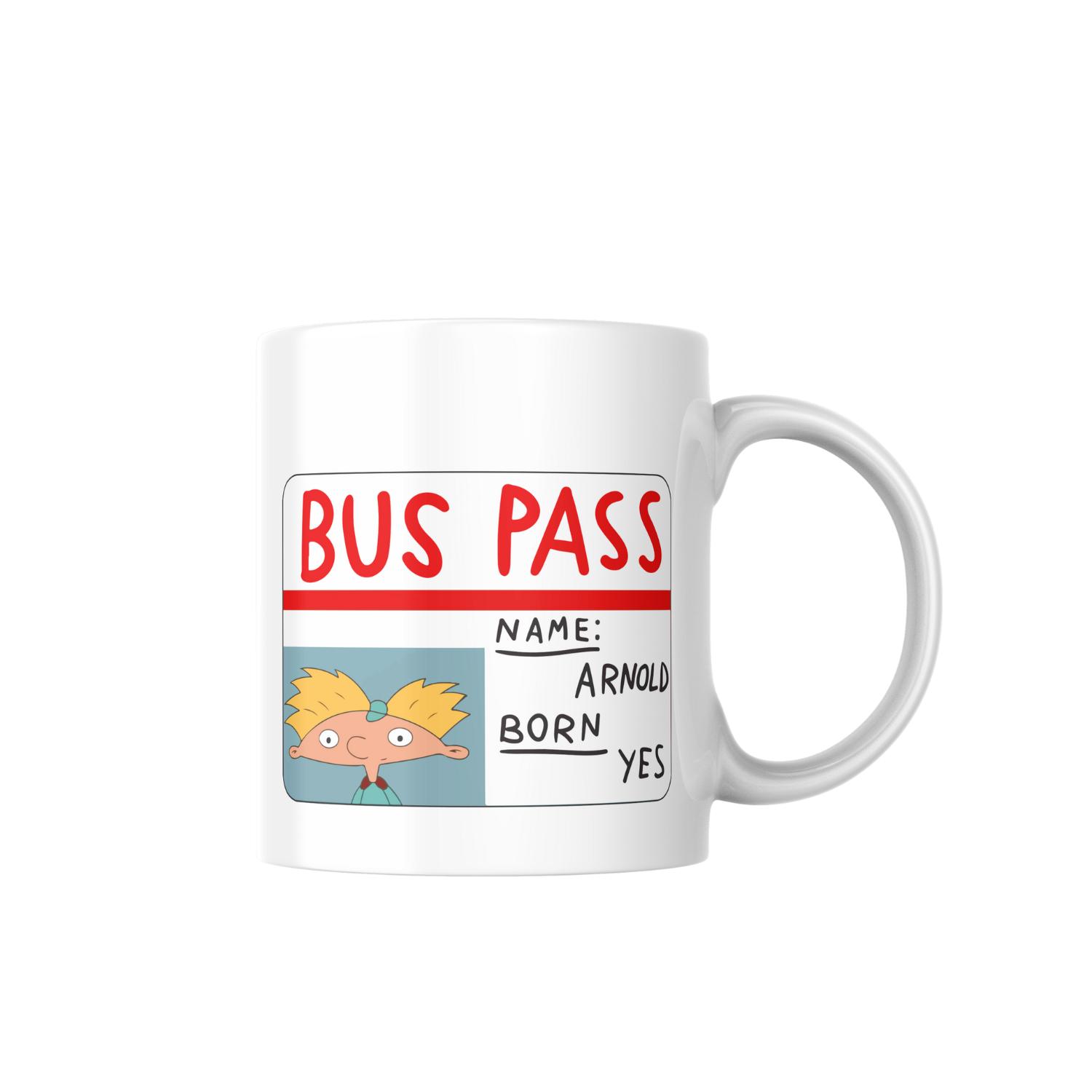 Taza Buss Pass  1 - ¡Oye Arnold!