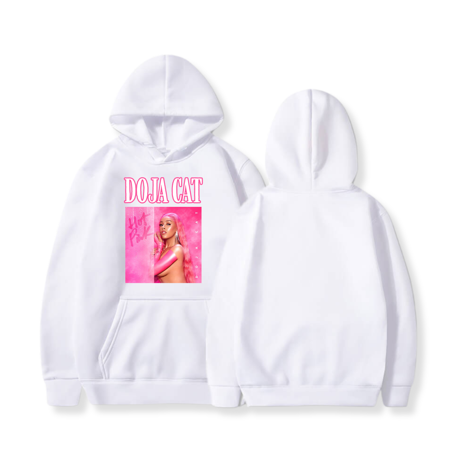 Hoodie Hot Pink 3 - Doja Cat