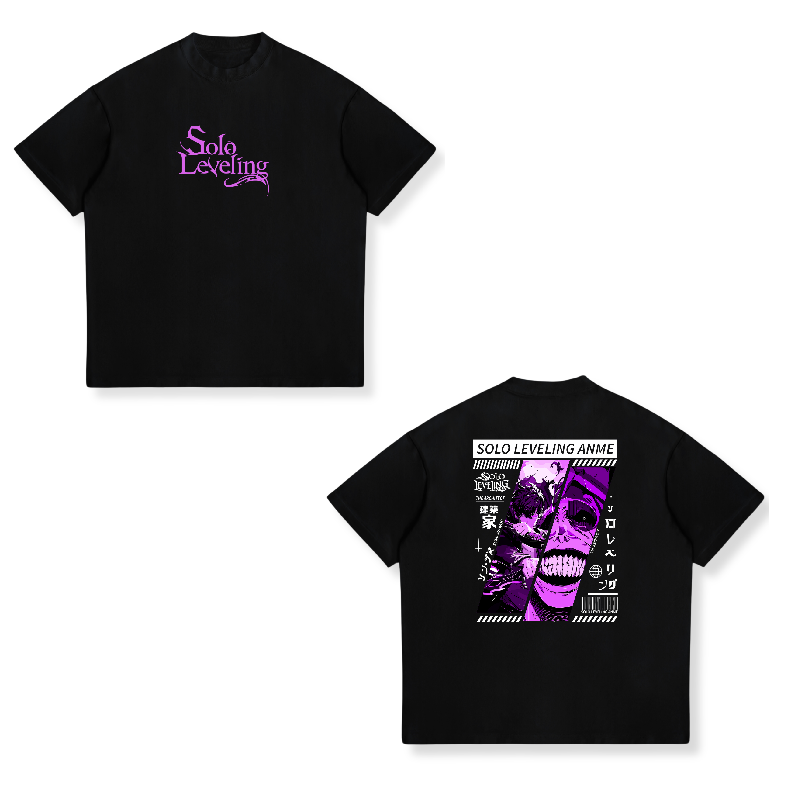 Camisa Sung Jin-woo x Statue of God 40 - Solo Leveling