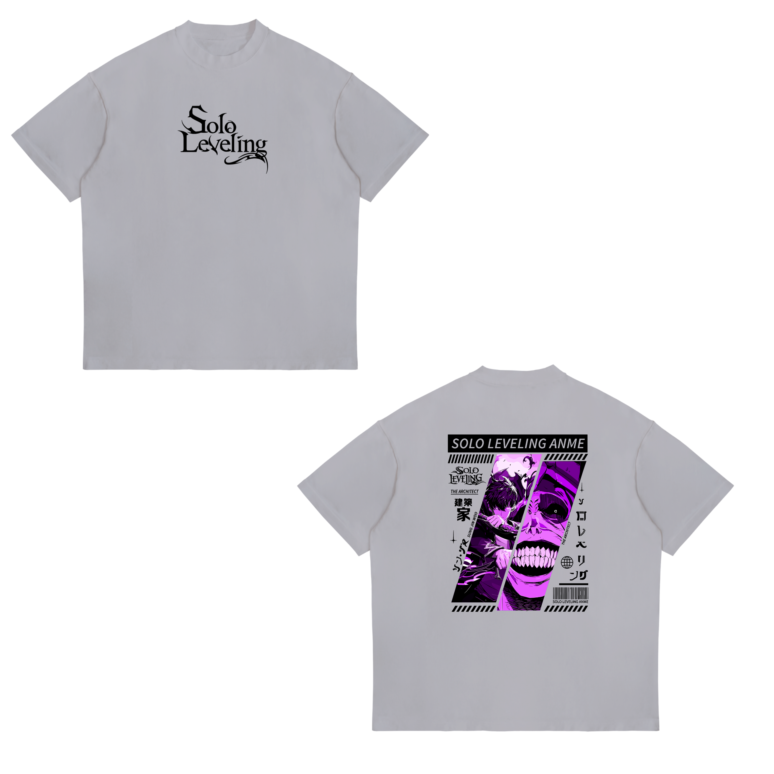 Camisa Sung Jin-woo x Statue of God 40 - Solo Leveling