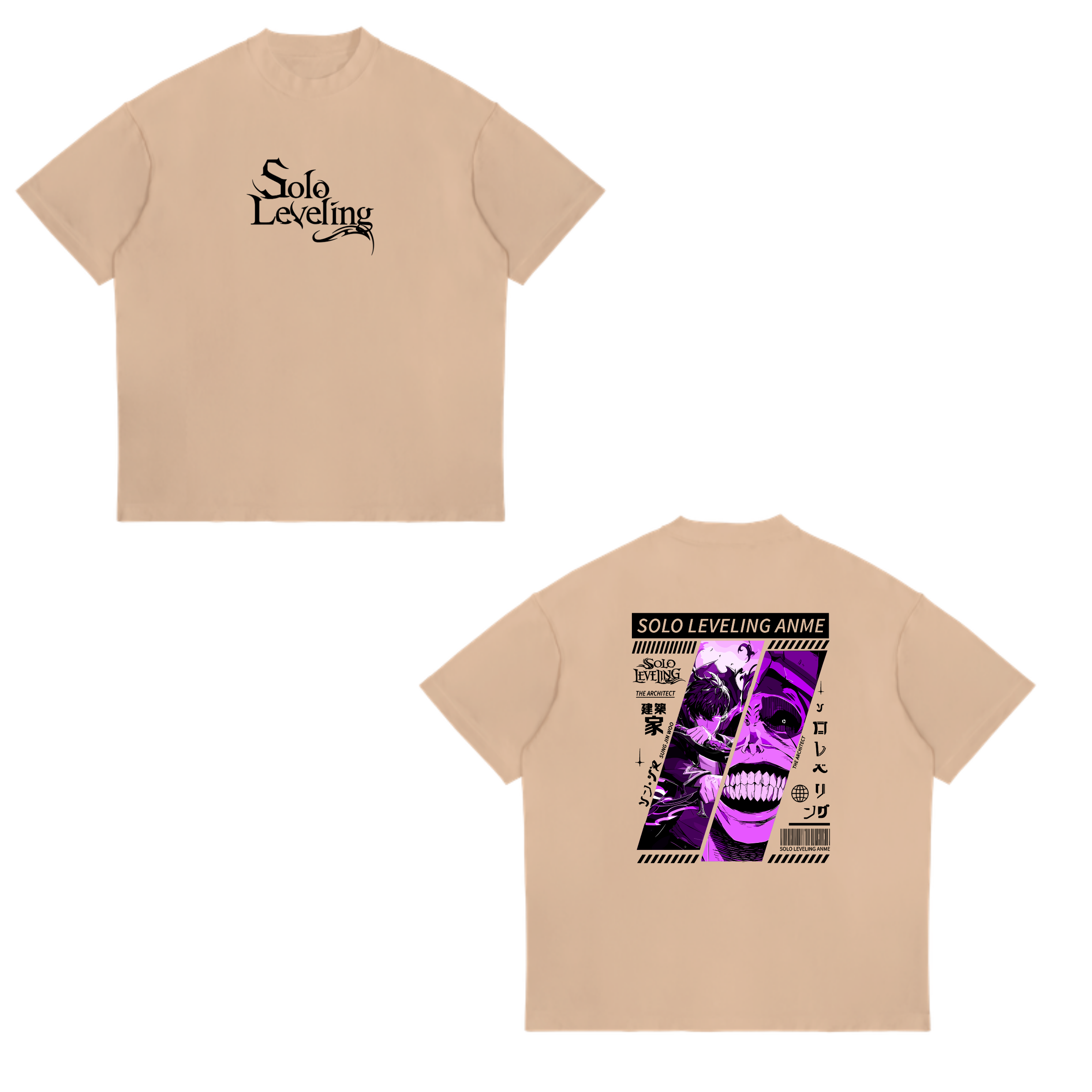 Camisa Sung Jin-woo x Statue of God 40 - Solo Leveling