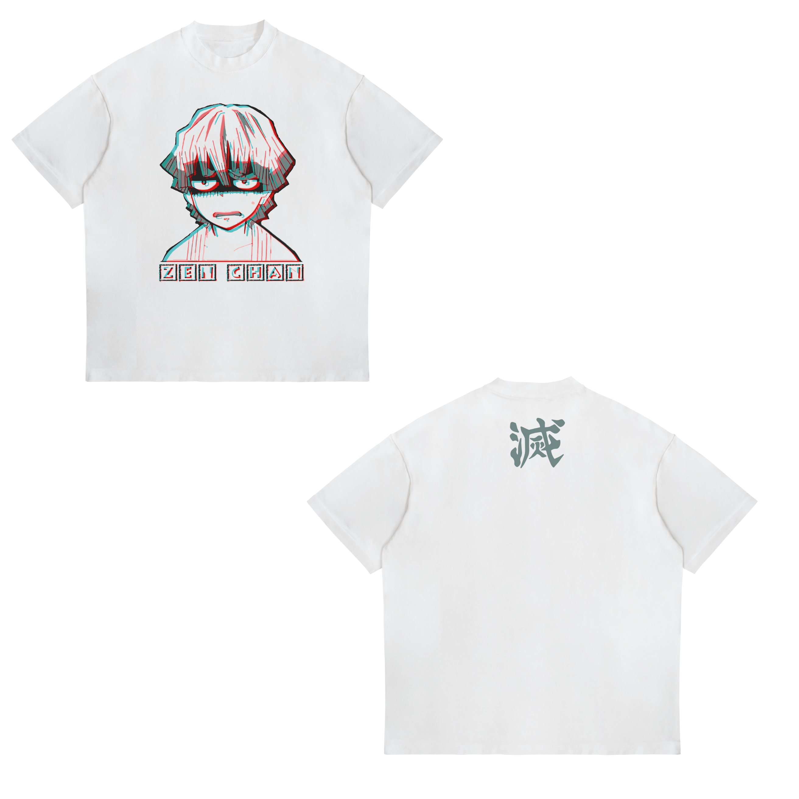 Camisa Zenitsu 95 - Demon Slayer